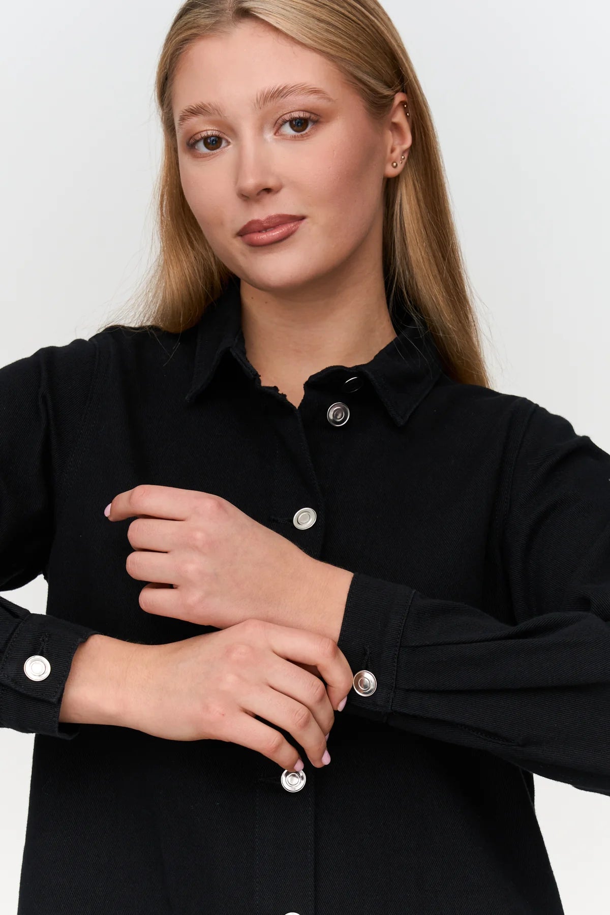 BLACK JEANS DRESS