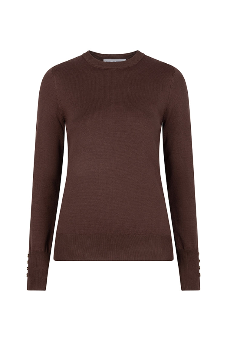 JANE SWEATER - BROWN