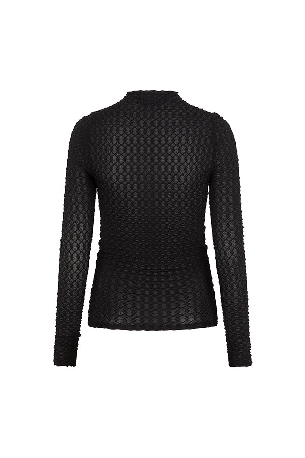 LEONA TOP - BLACK