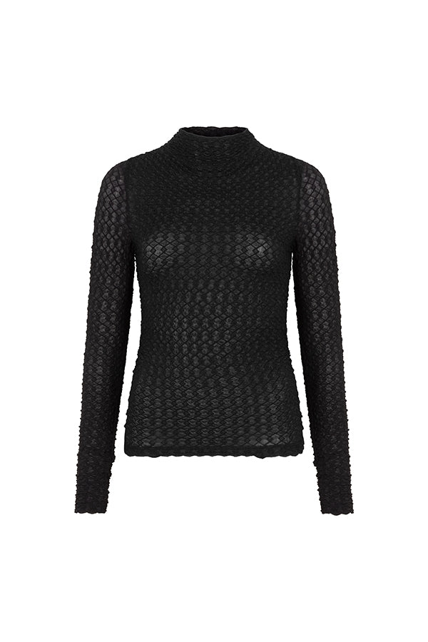 LEONA TOP - BLACK