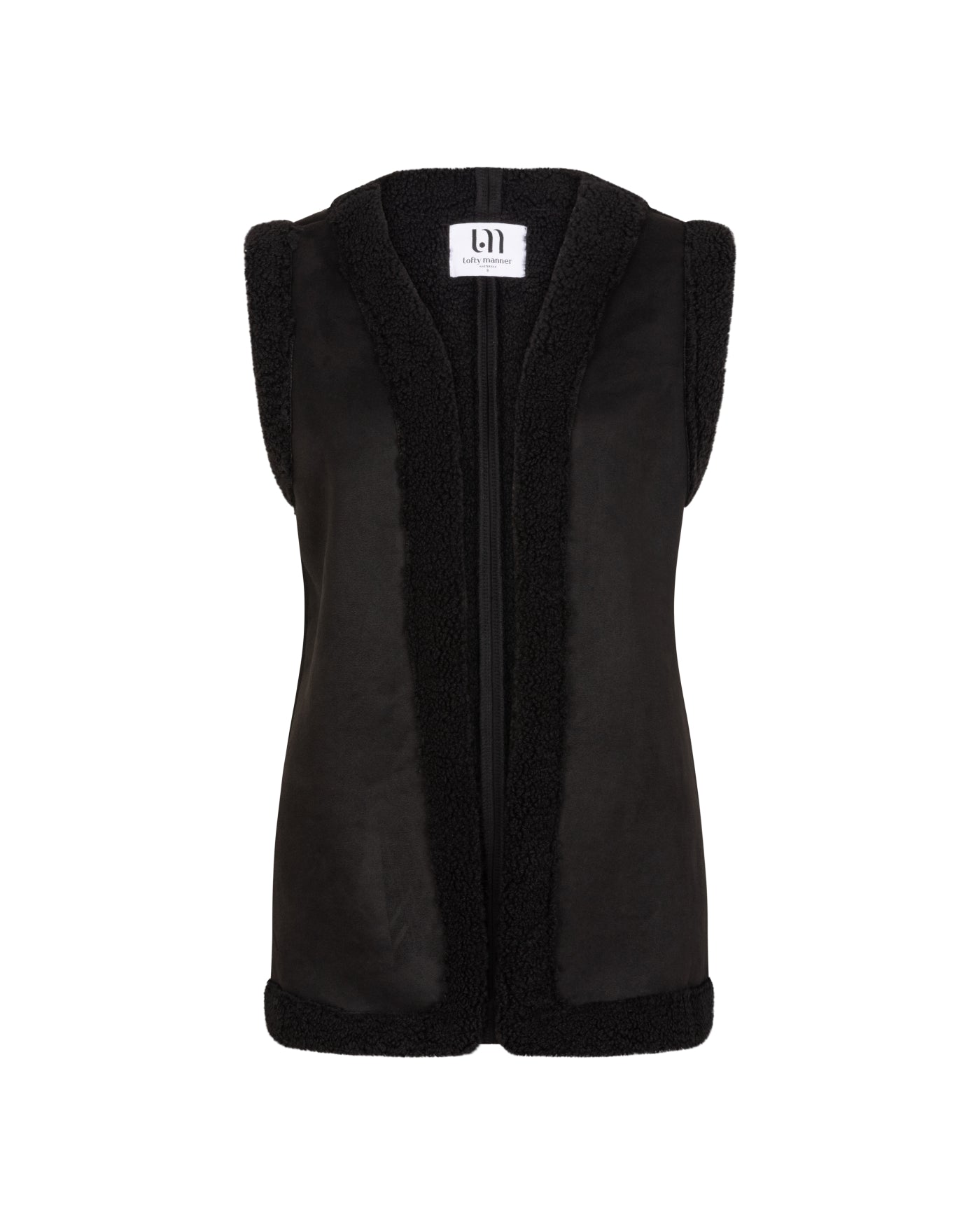 XENIA GILET - BLACK