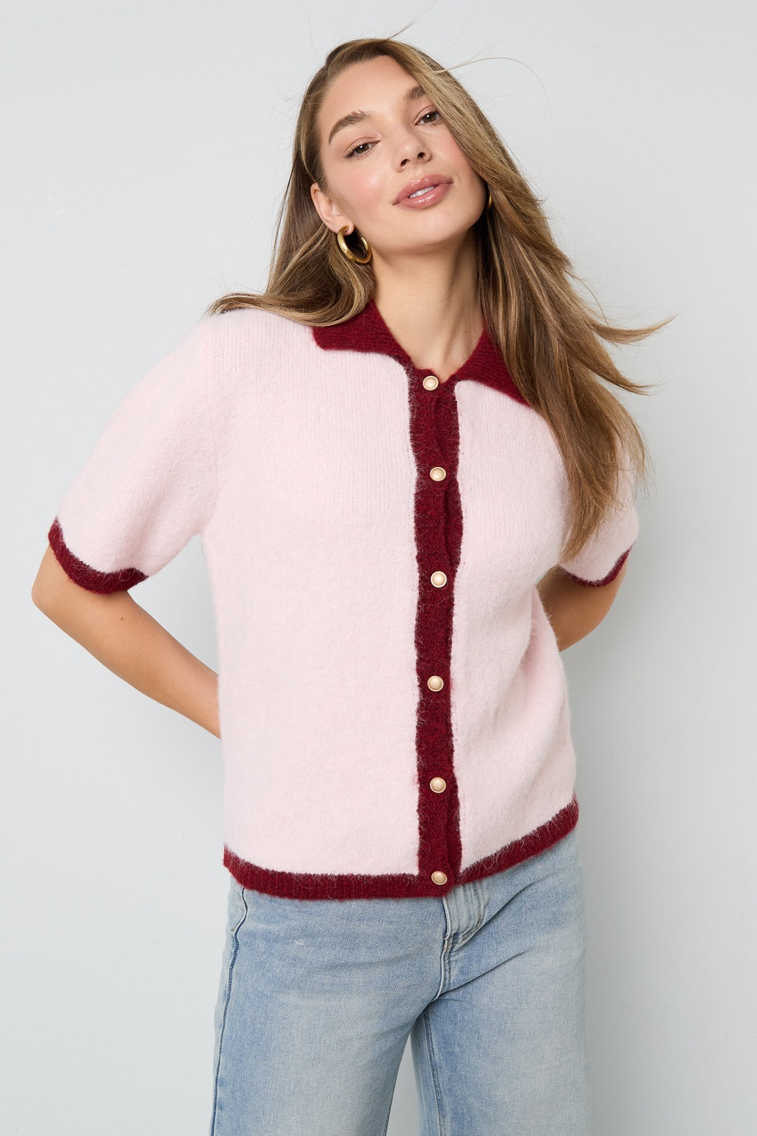 LISL CARDIGAN - PINK