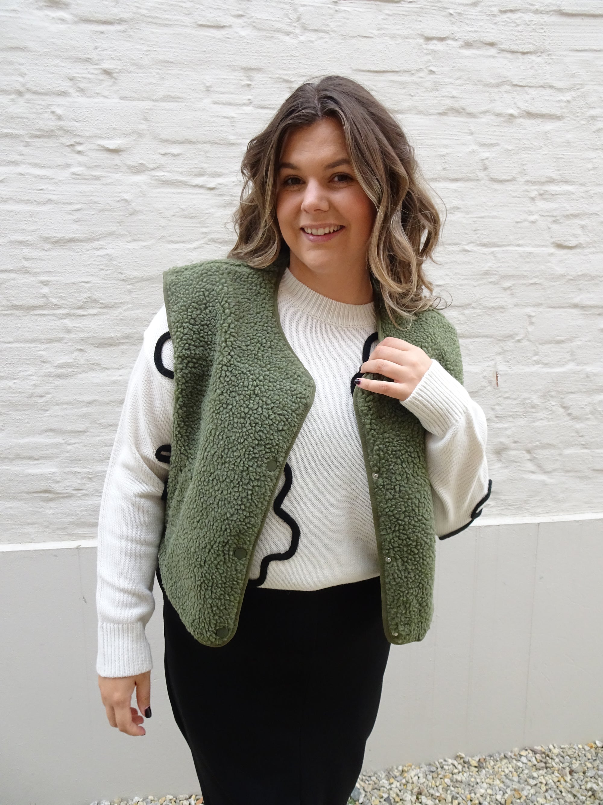 TEDDY JACKET - NATURE GREEN