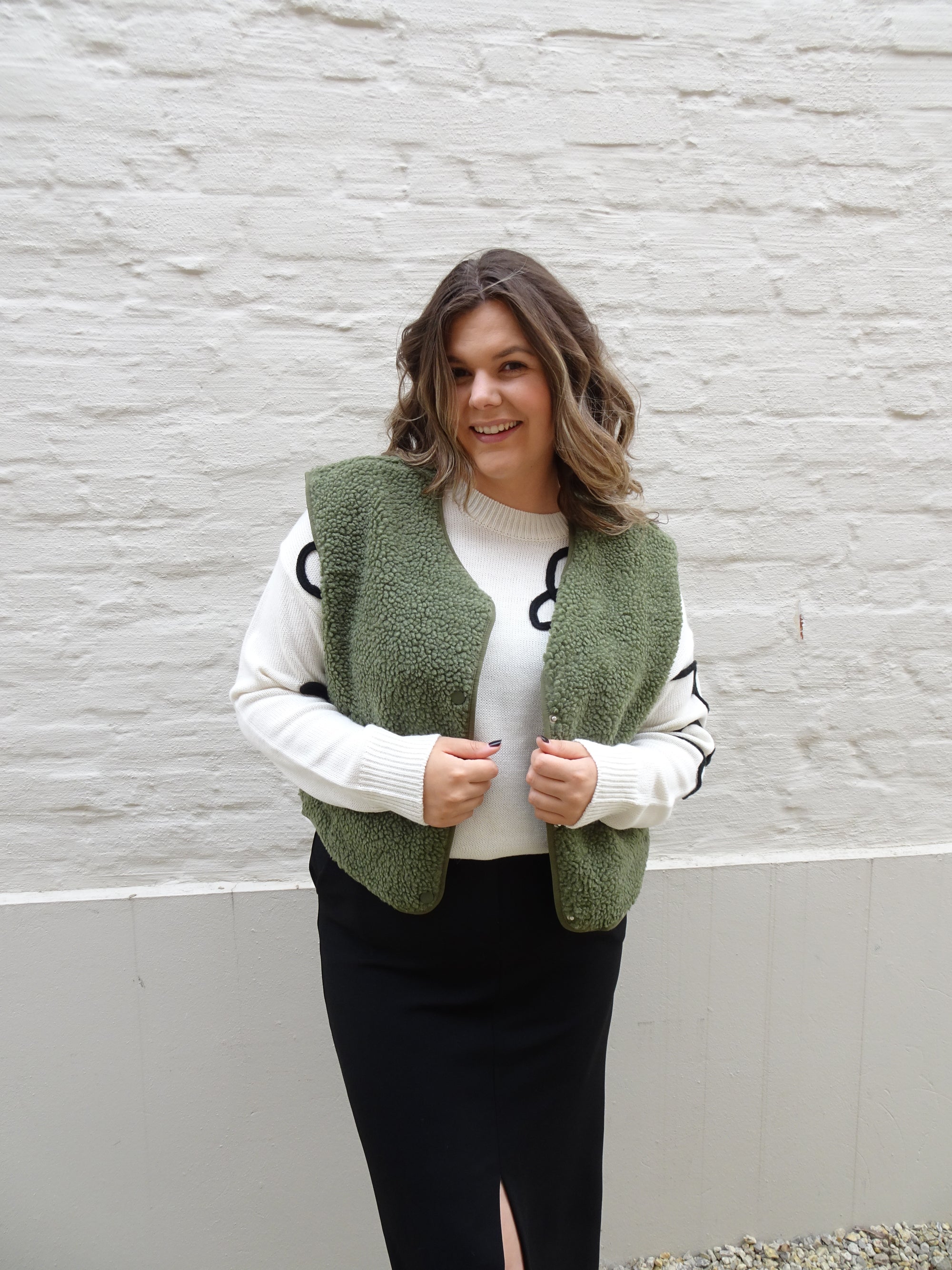 TEDDY JACKET - NATURE GREEN