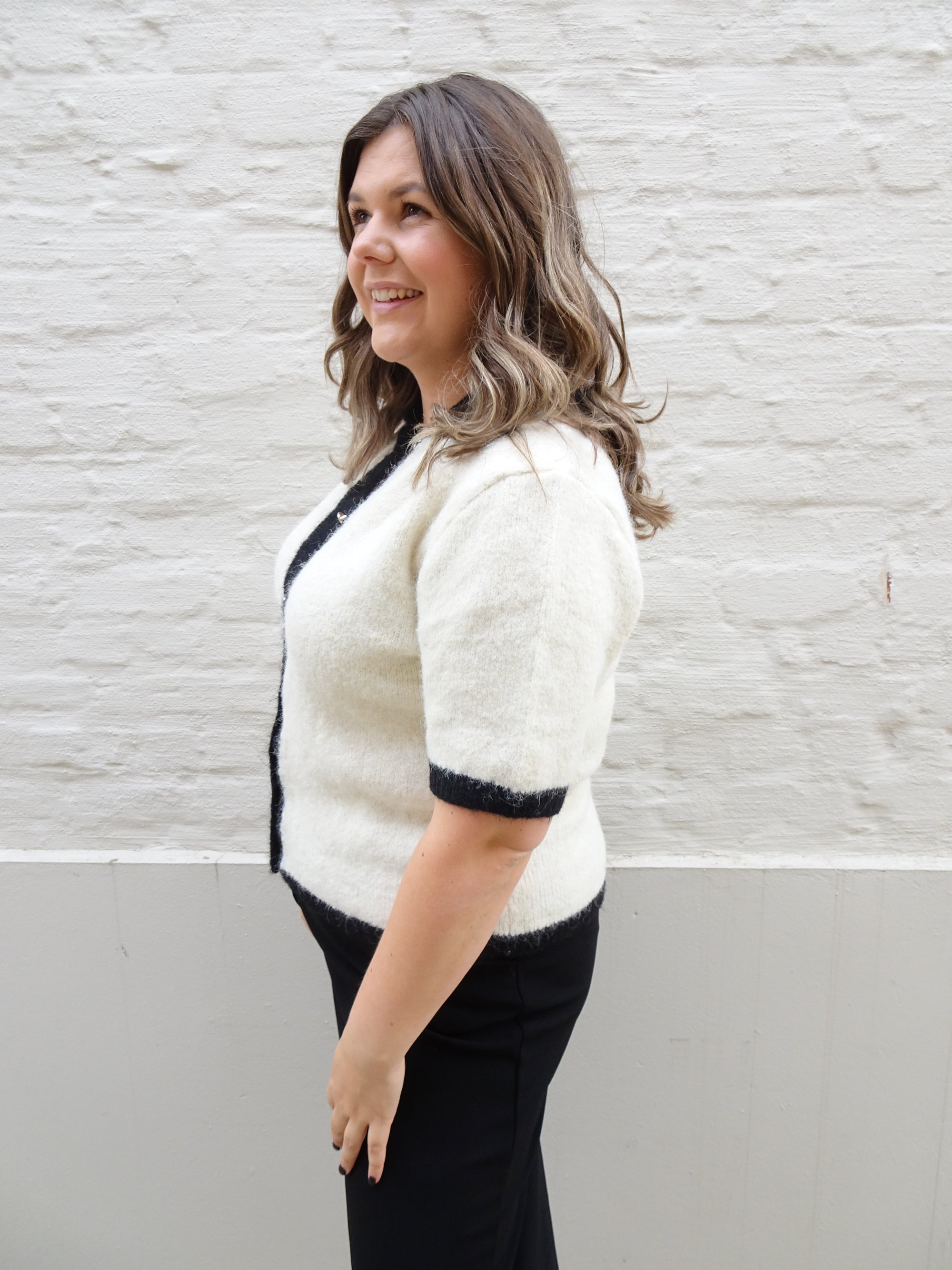 LISL CARDIGAN - WHITE