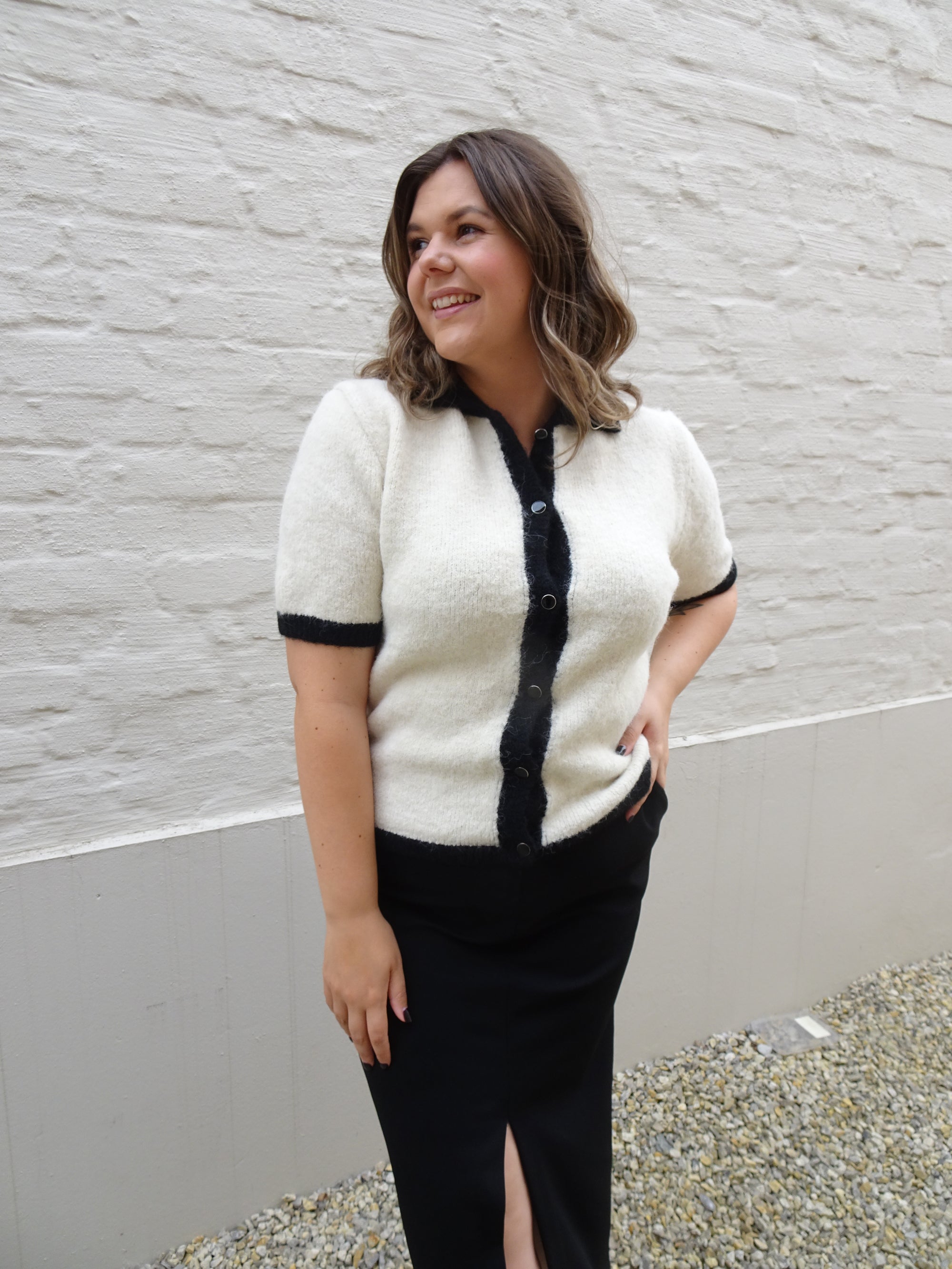 LISL CARDIGAN - WHITE