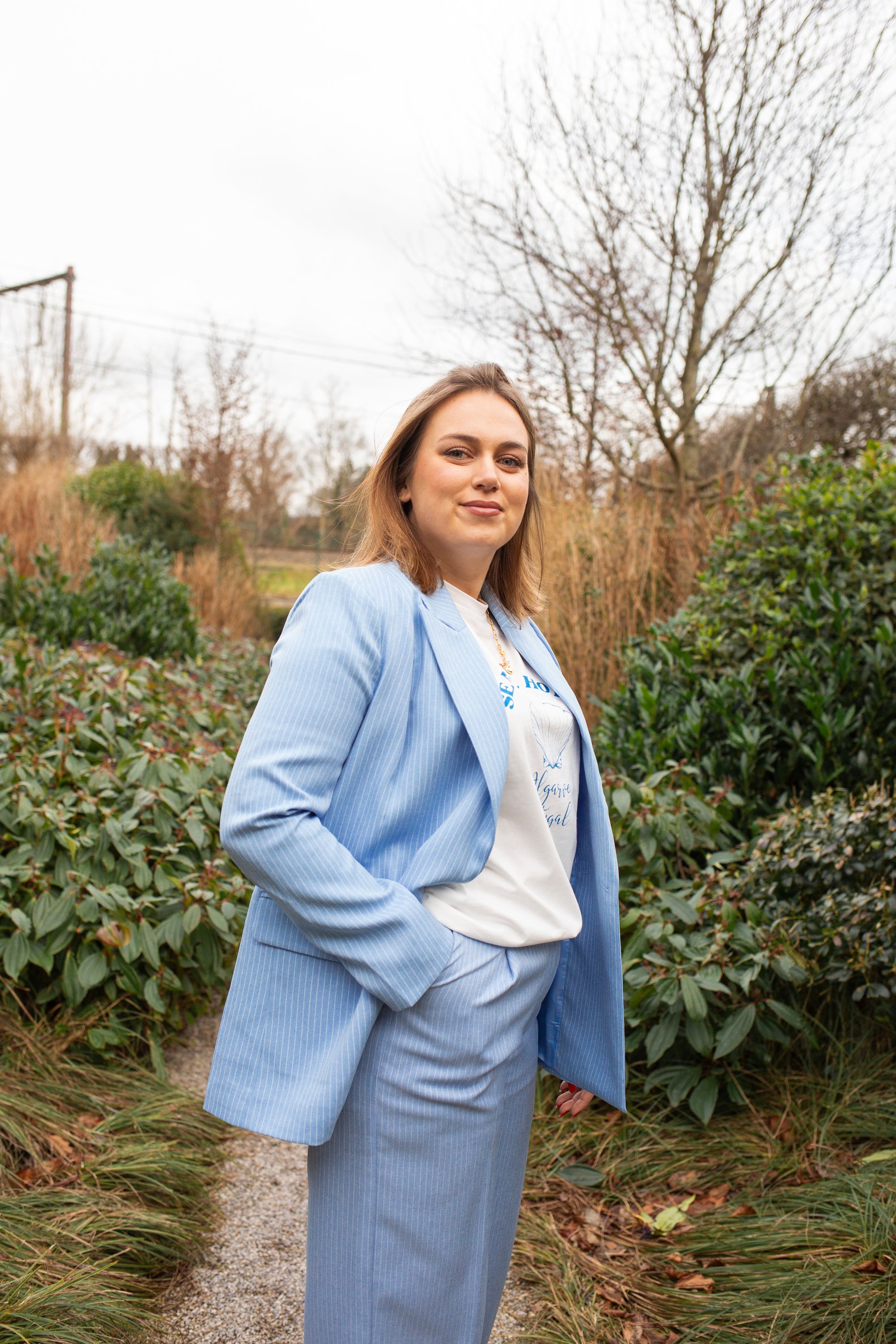 LOU BLAZER - BLUE