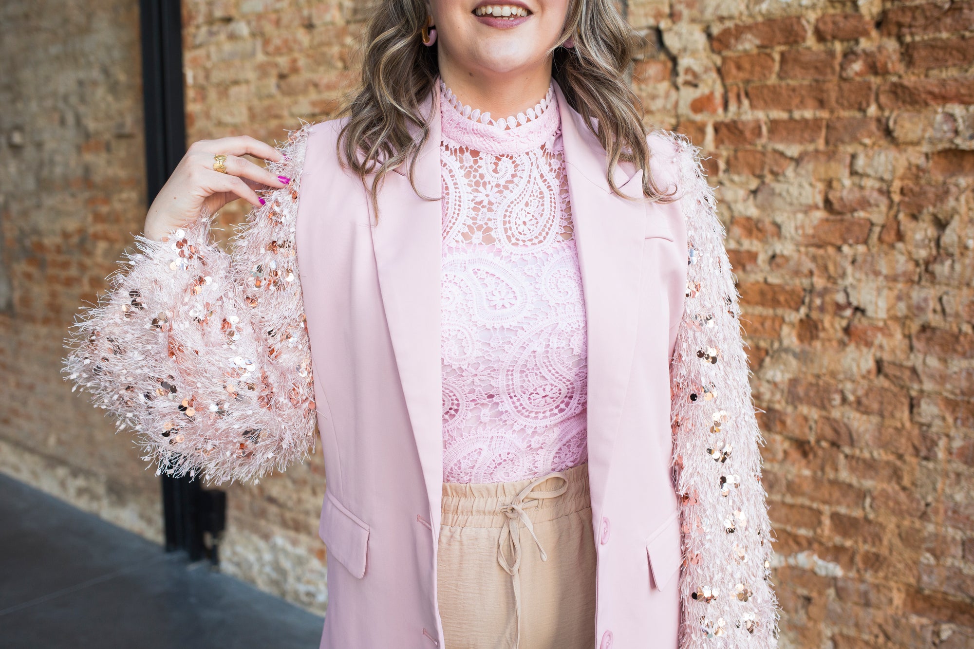 LUCY BLAZER - PINK