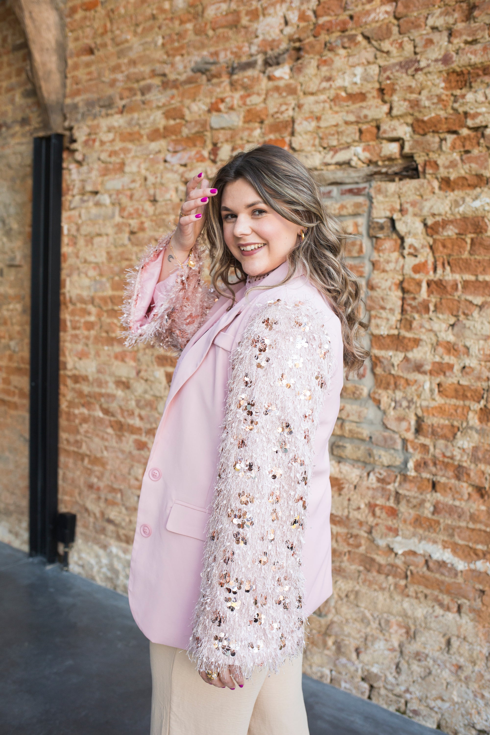 LUCY BLAZER - PINK