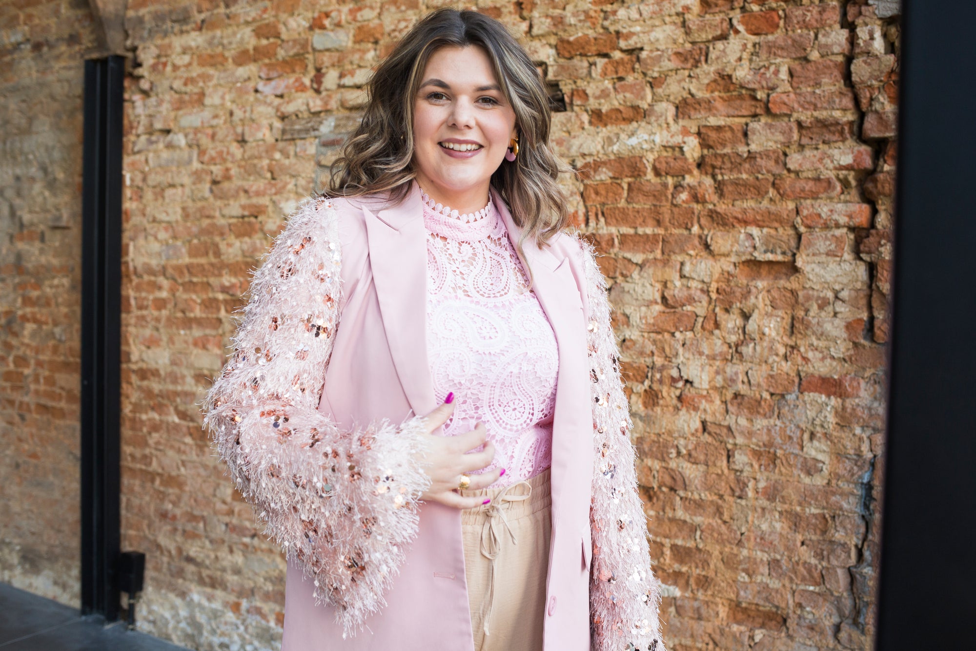 LUCY BLAZER - PINK