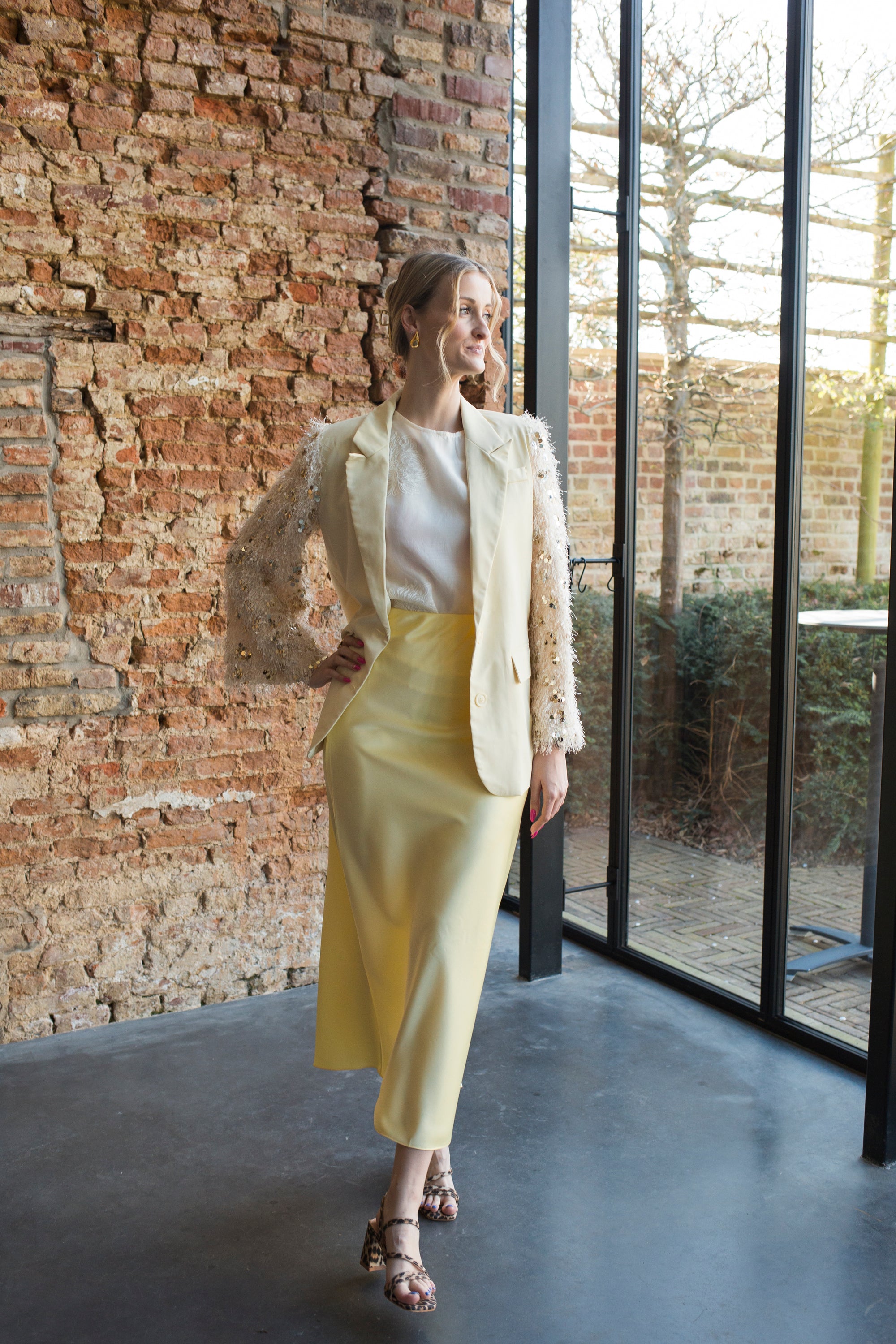 LUCY BLAZER - YELLOW