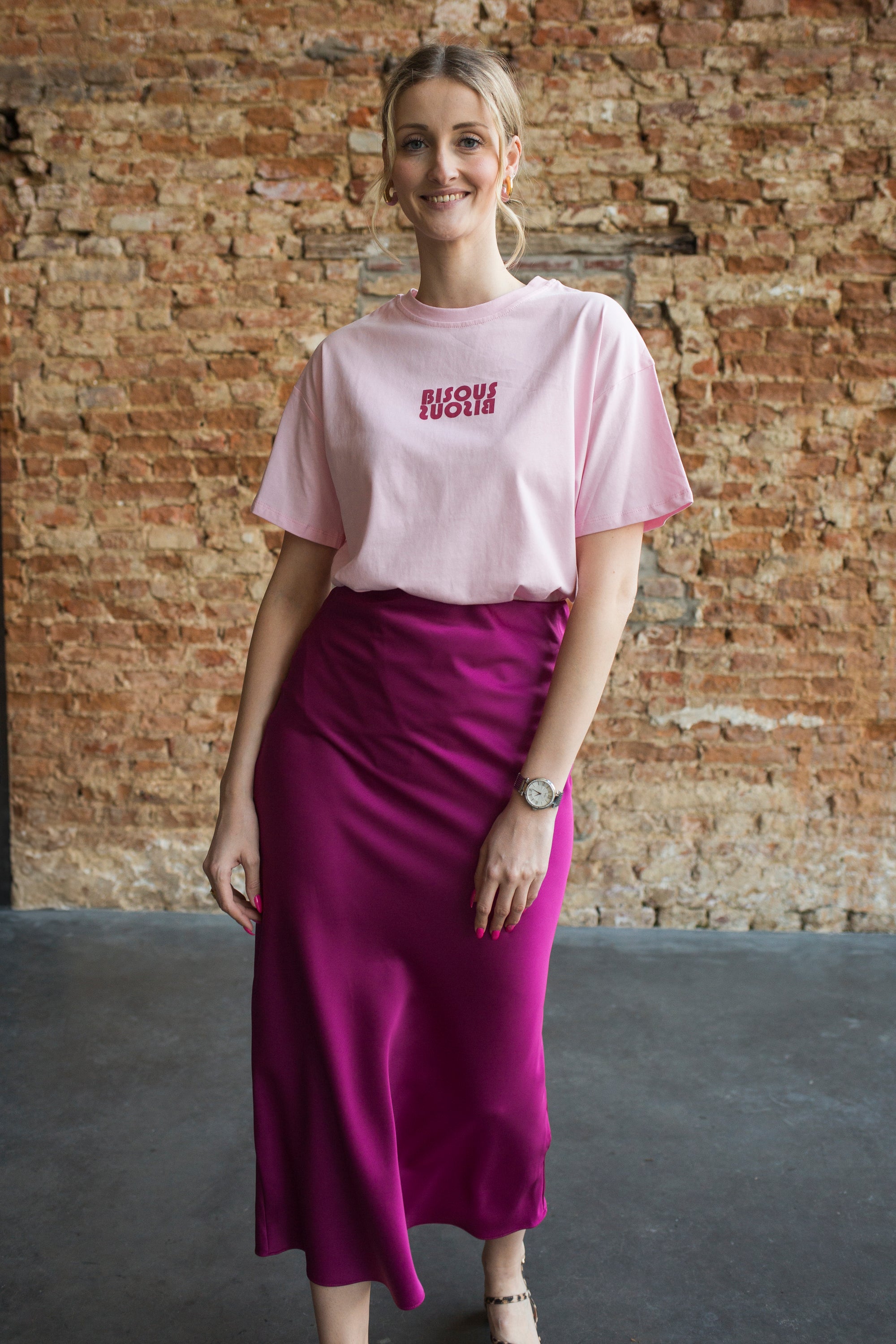 BISOUS SHIRT - PINK