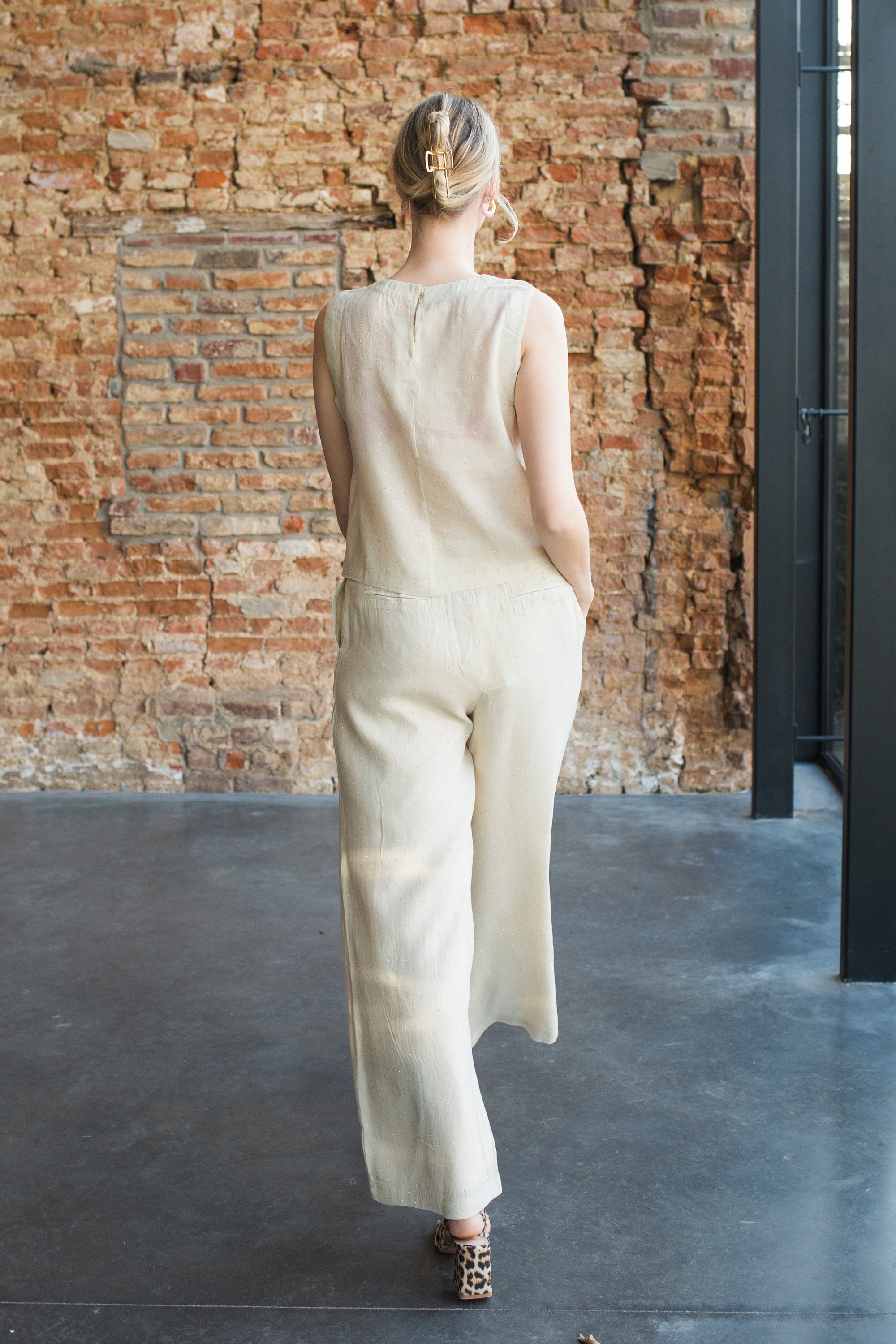 OCEANE TOP - BEIGE