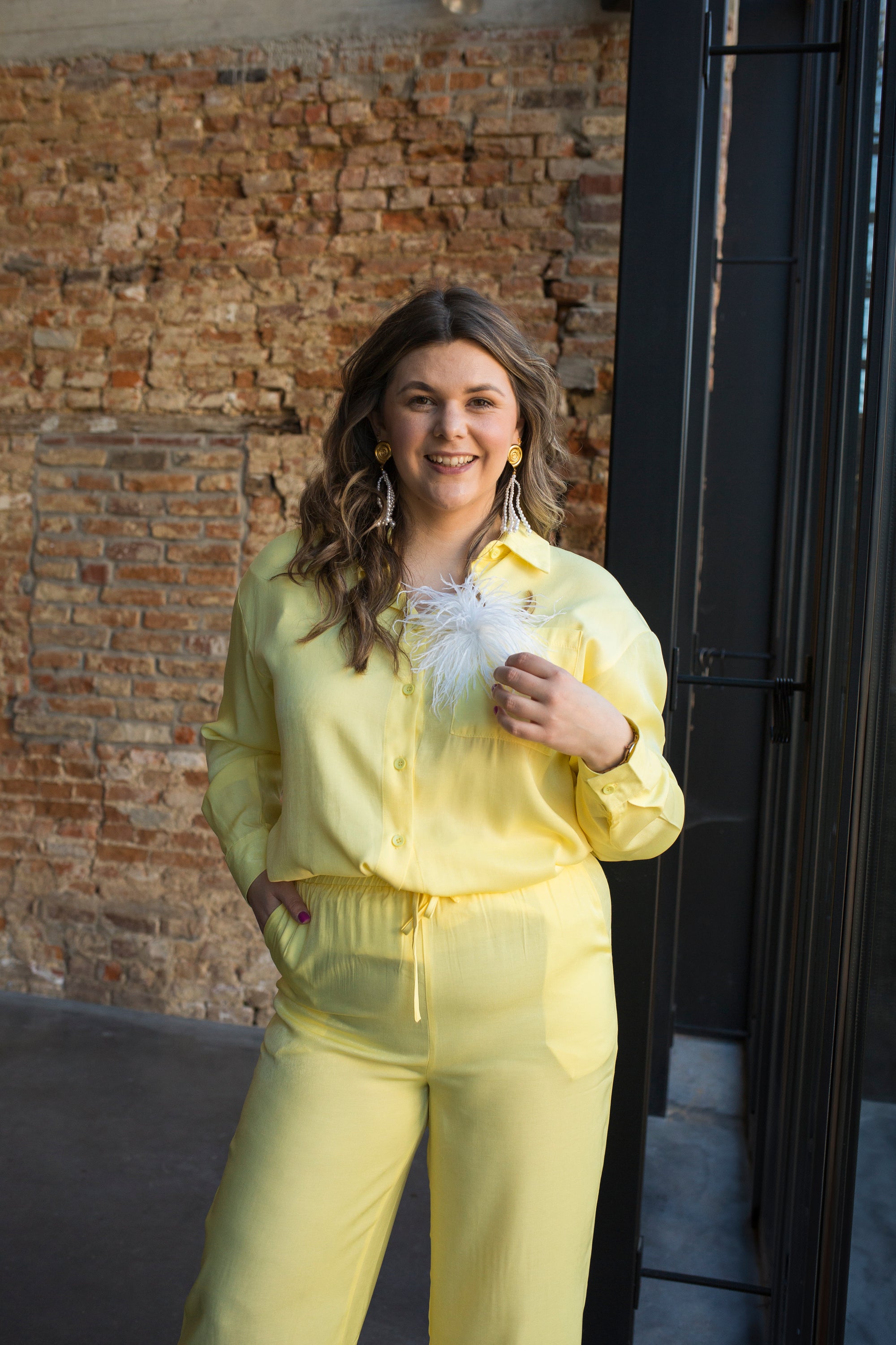 FLORINE BLOUSE - YELLOW