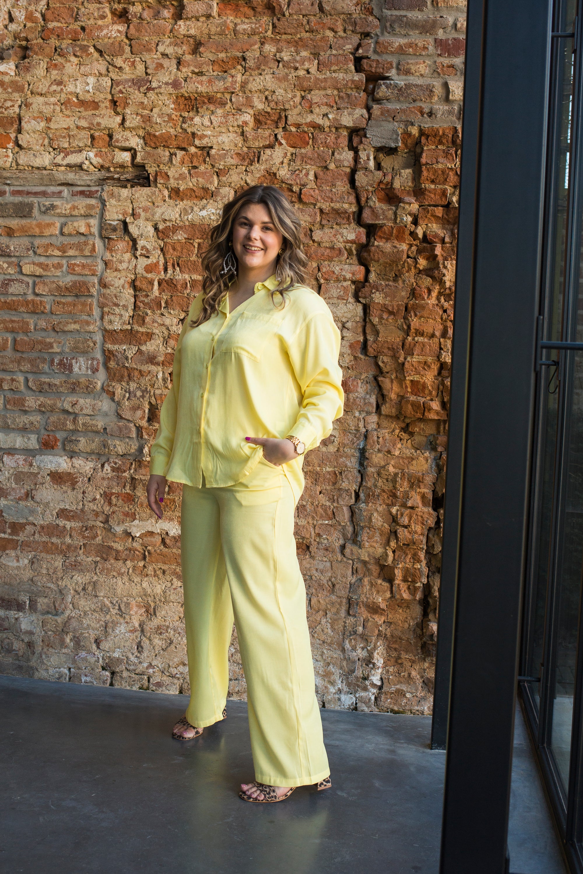 FLORINE PANTS - YELLOW