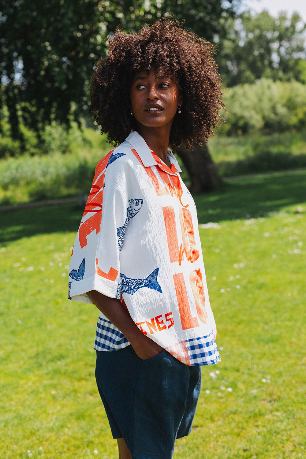 SARDINES LOVE BLOUSE