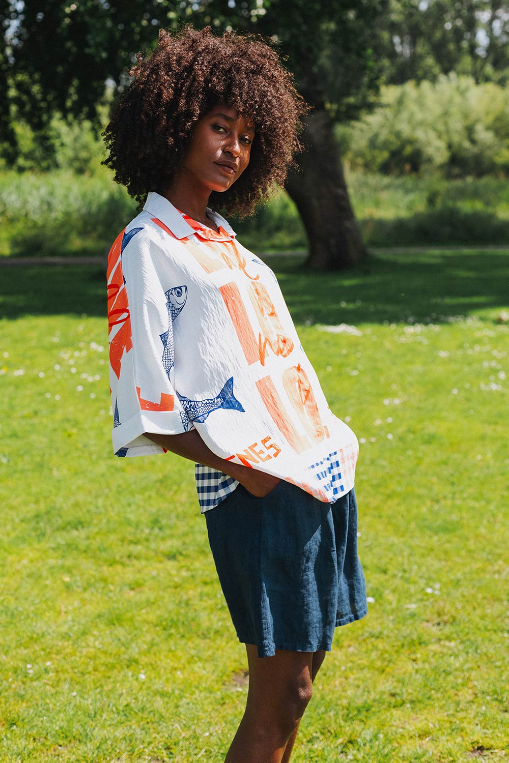 SARDINES LOVE BLOUSE
