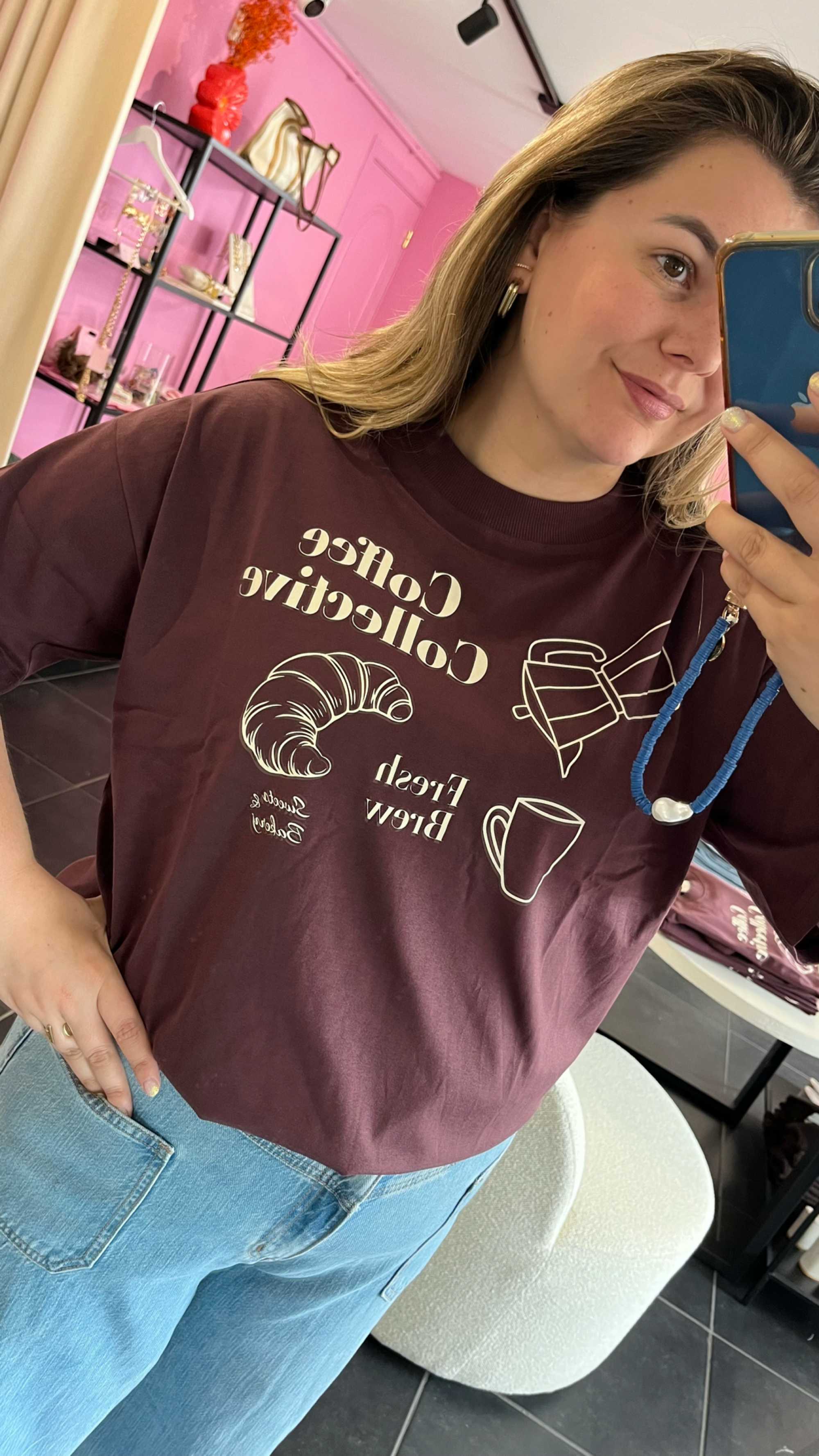 GINNIE COFFEE SHIRT