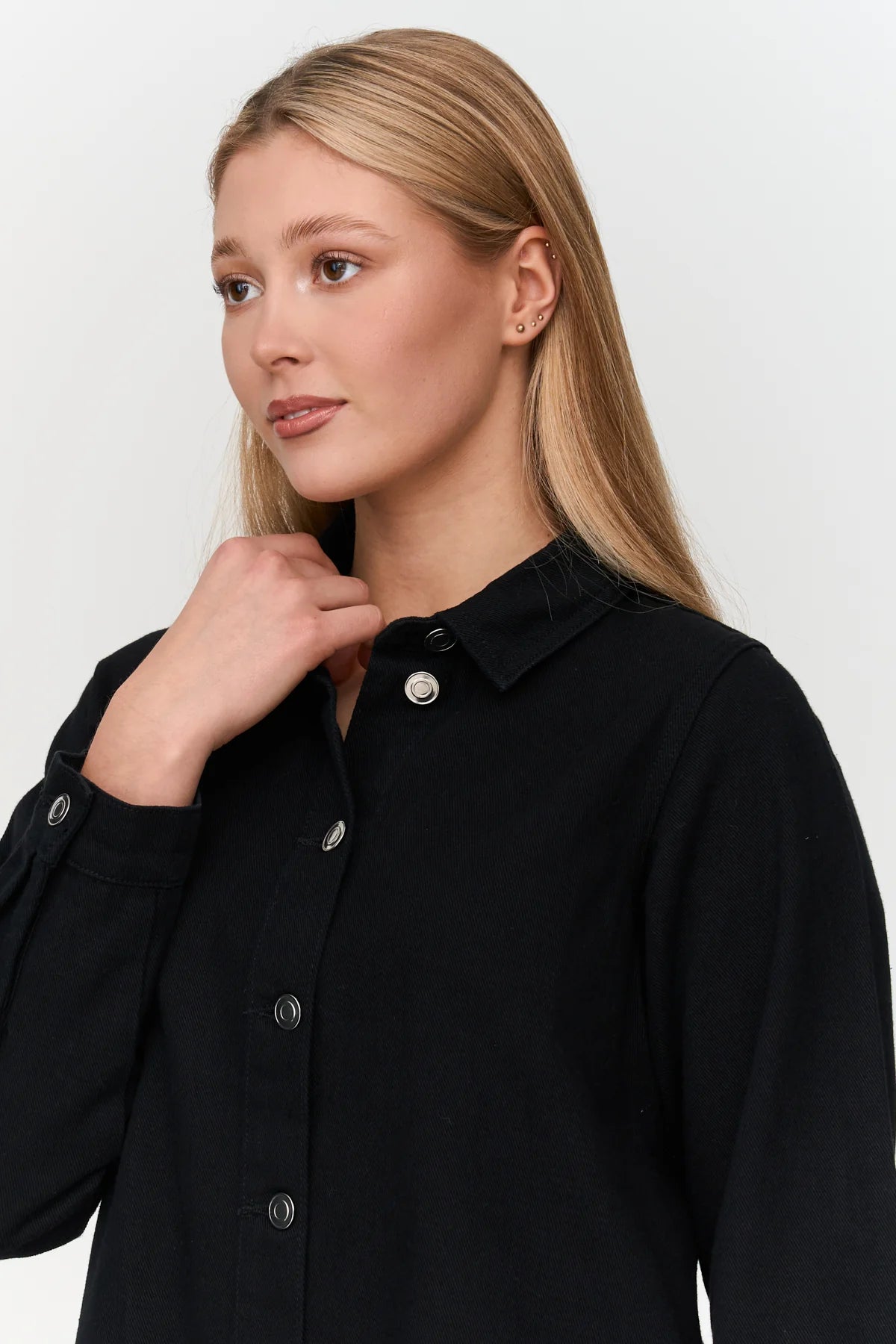 BLACK JEANS DRESS