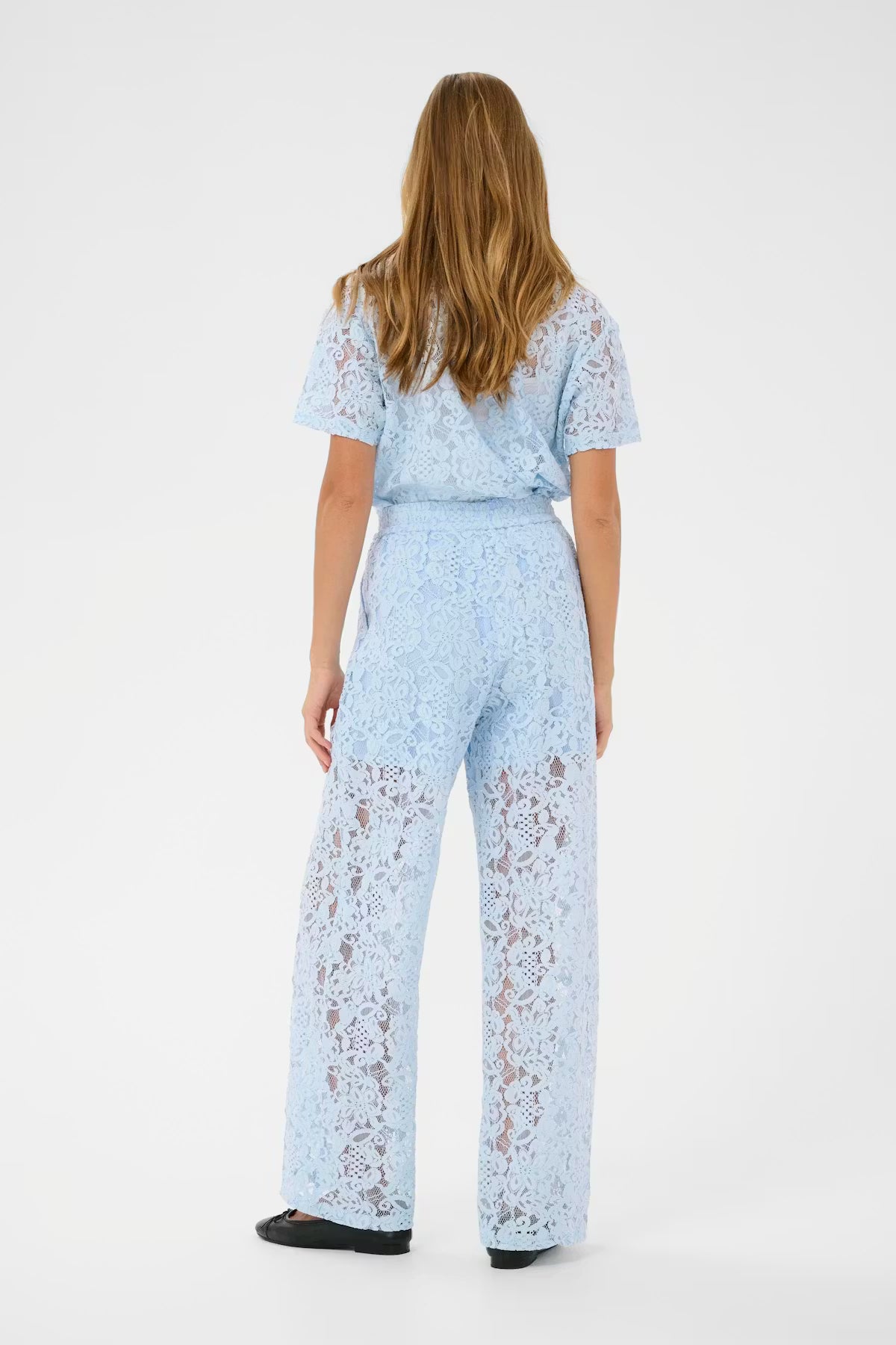 LACY PANTS - BLUE