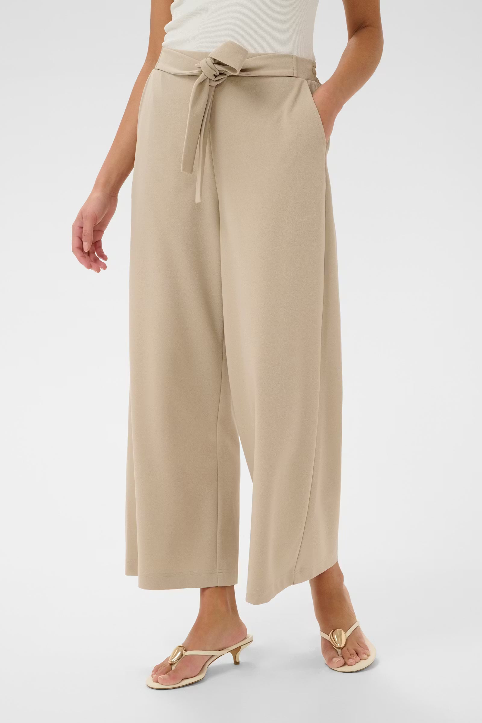 PHOEBE PANTS - BEIGE