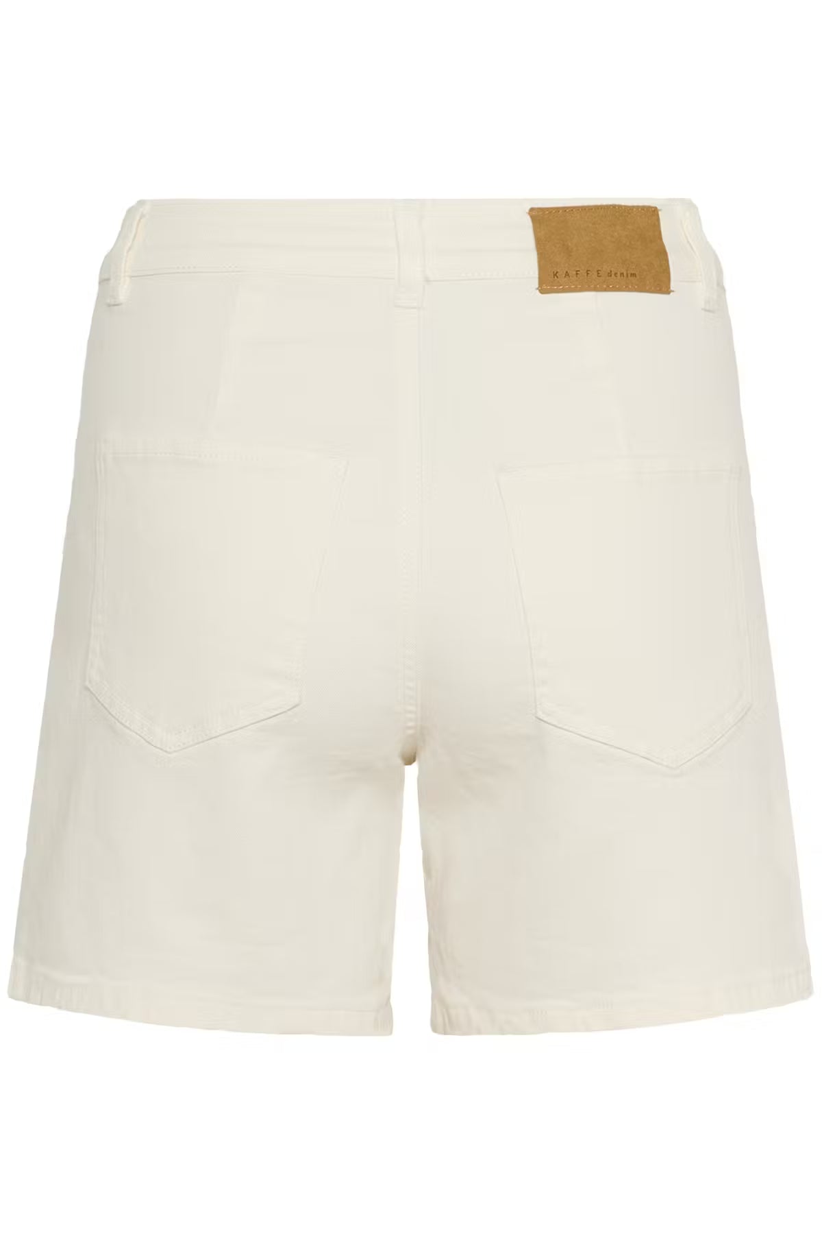 BROOK HIGH WAISTED JEANS SHORT - WHITE