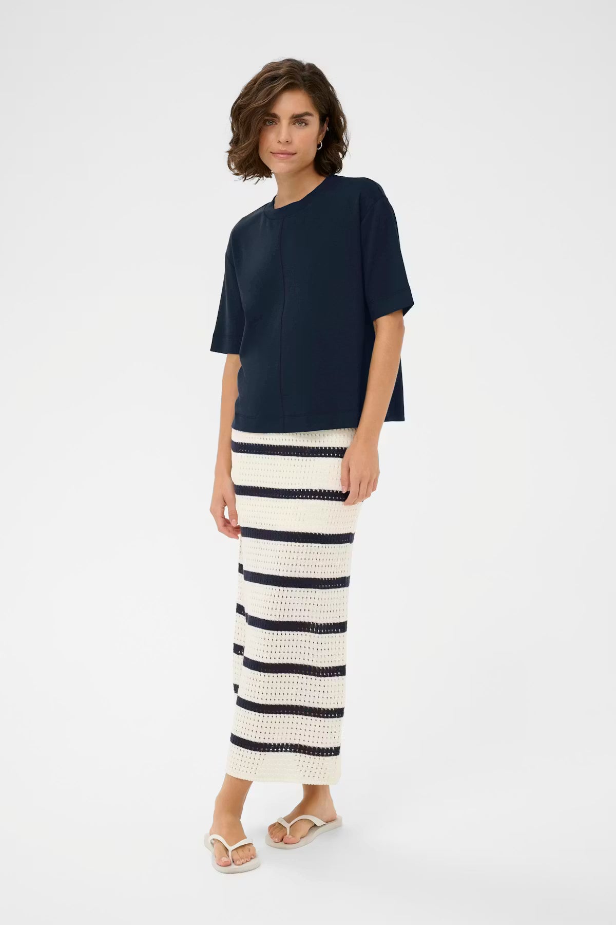 ANNIE SHIRT - MARINE BLUE