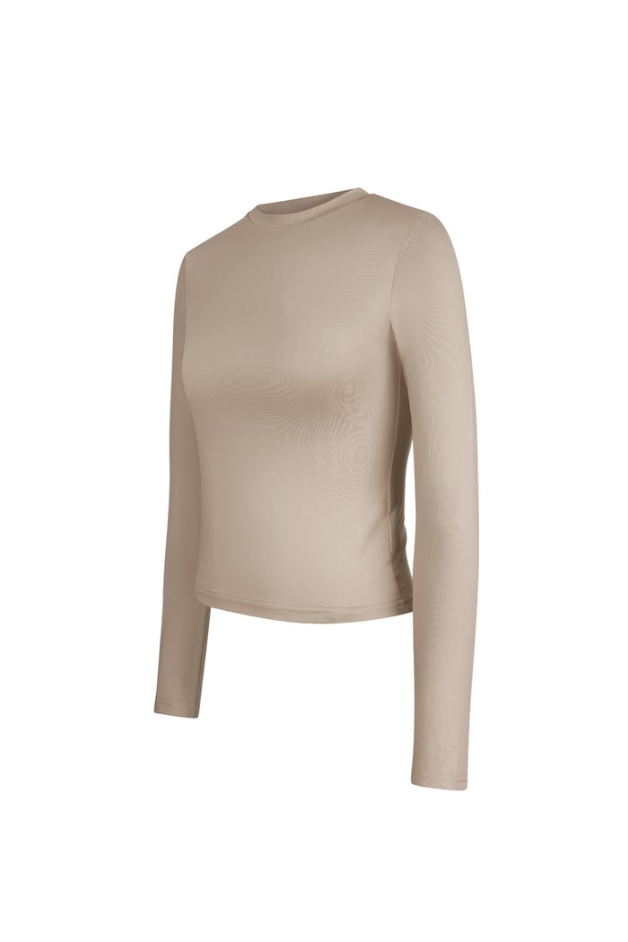 MAE BASIC LONG SLEEVE - BEIGE