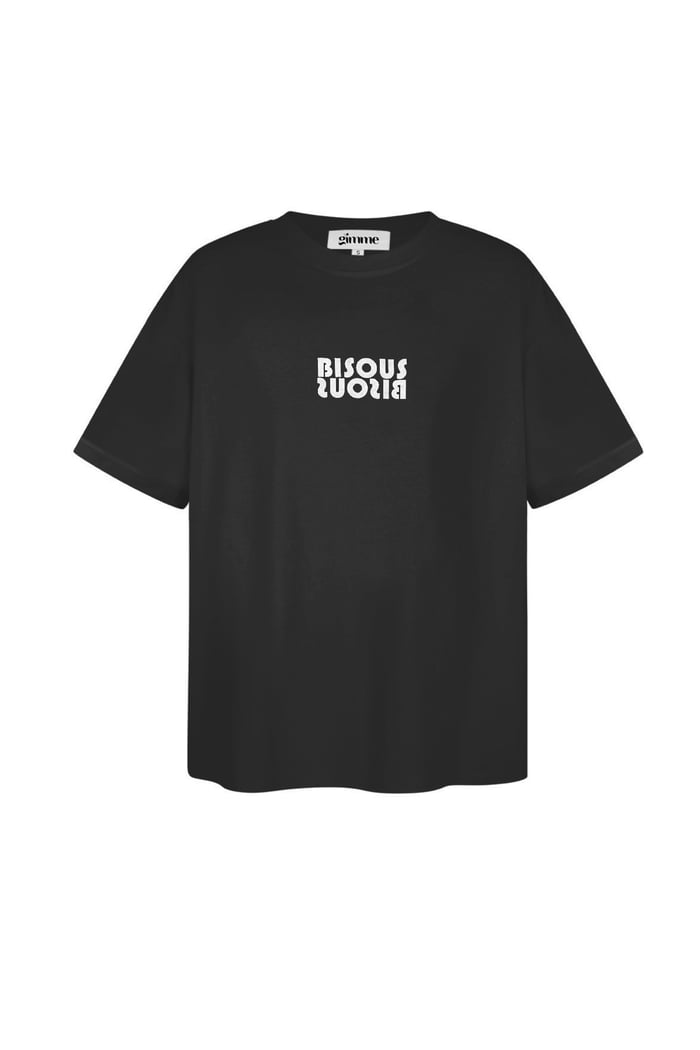 BISOUS SHIRT - BLACK