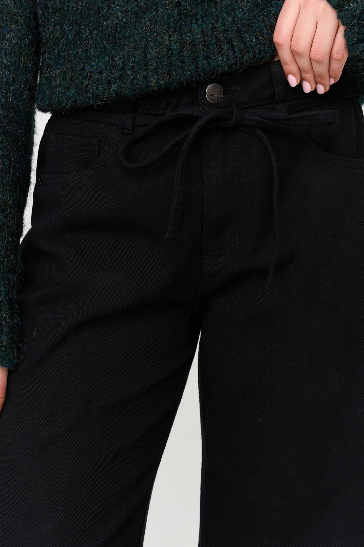 GINNY JEANS - BLACK