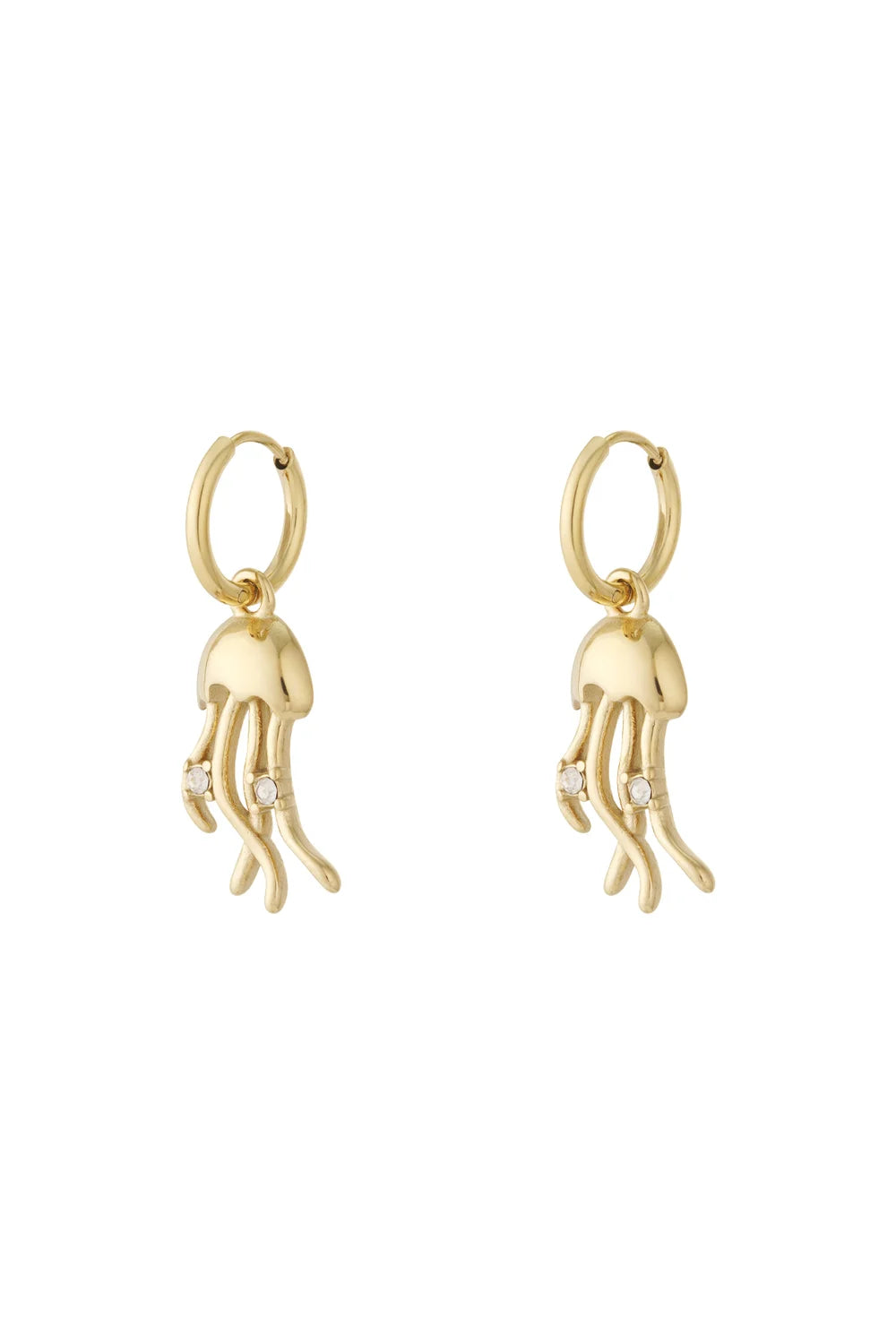 OCTOPUS EARRINGS - GOLD