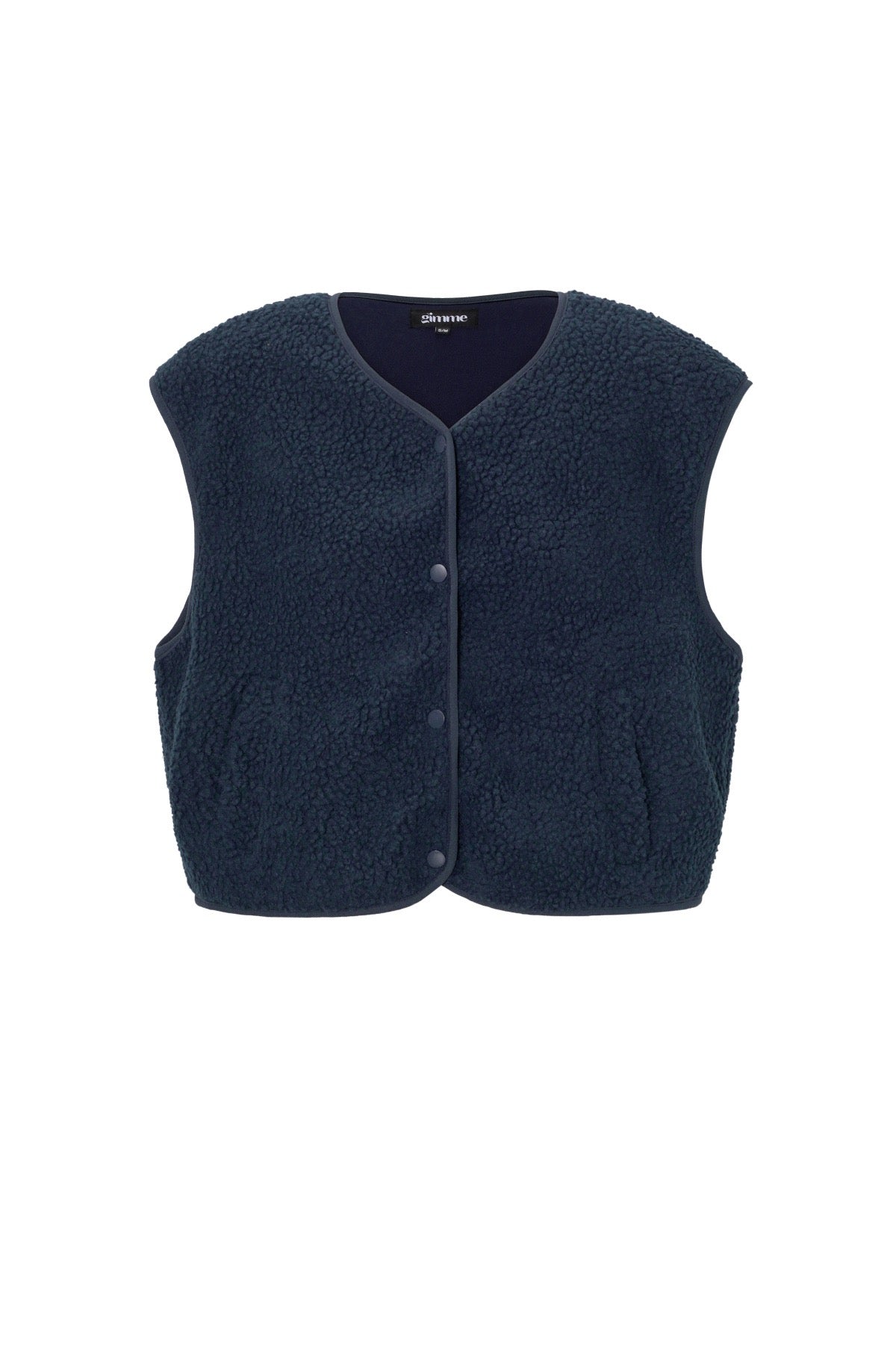 TEDDY JACKET - NAVY