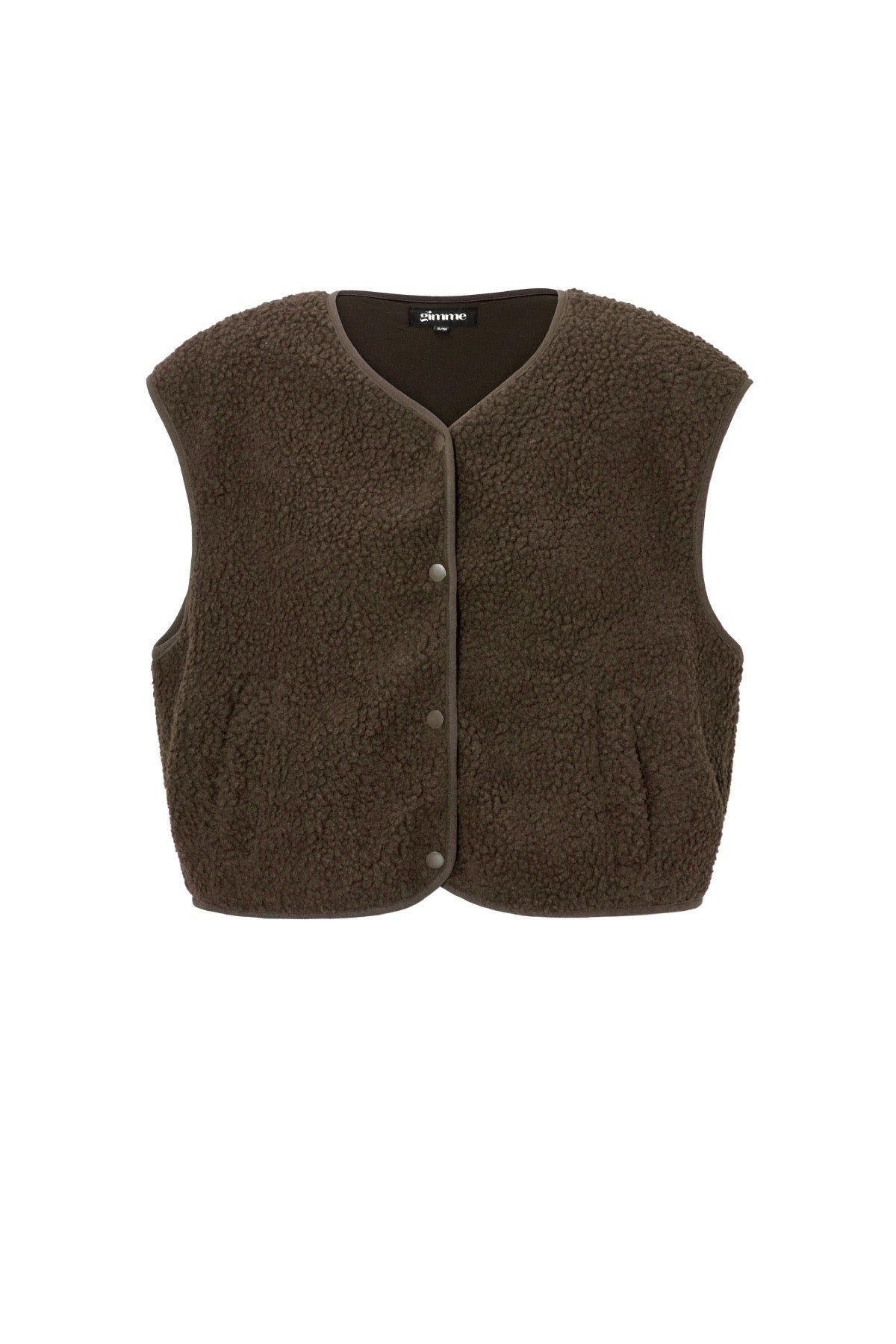 TEDDY JACKET - BROWN
