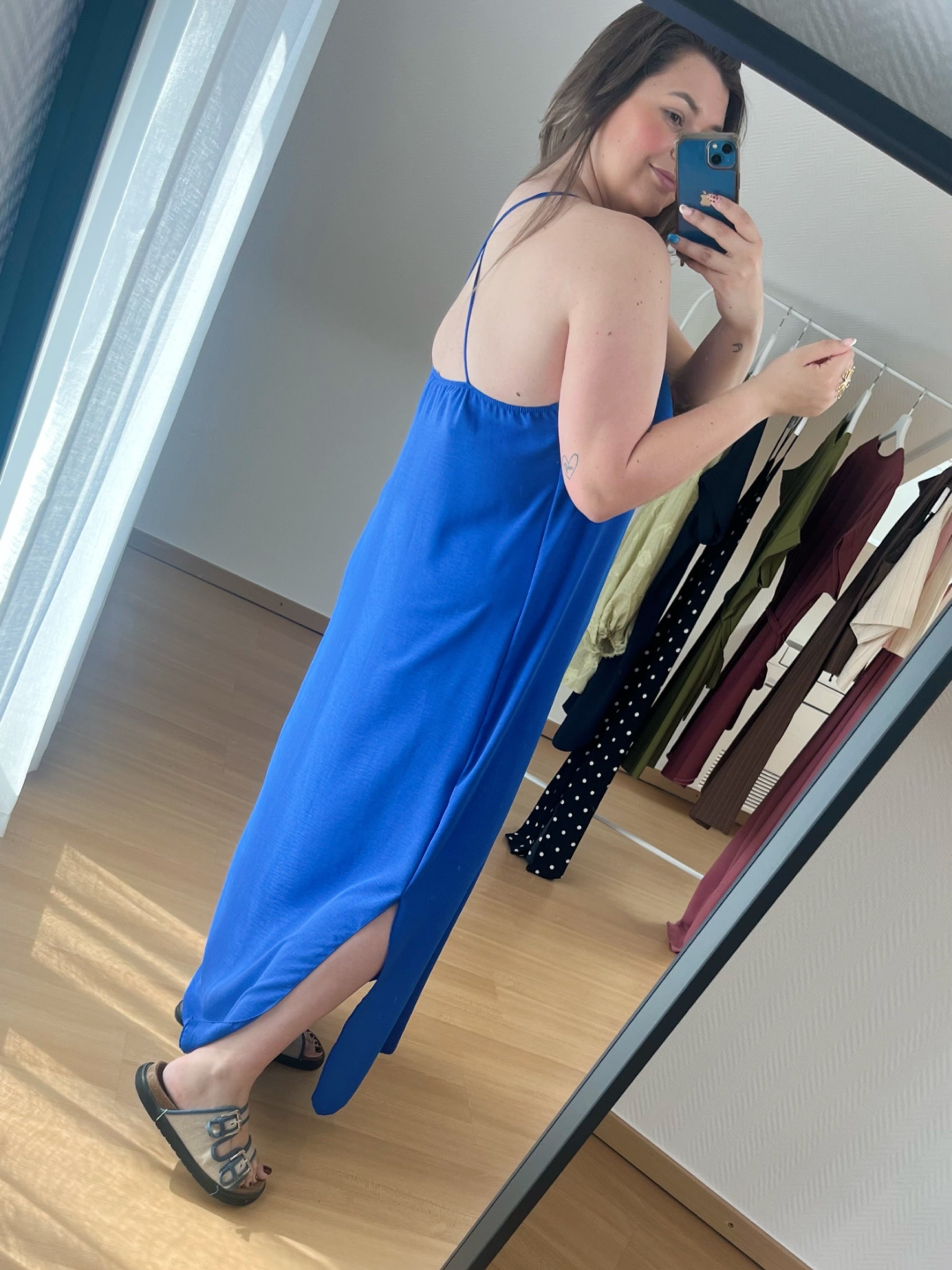 BILLIE DRESS - DEEP BLUE