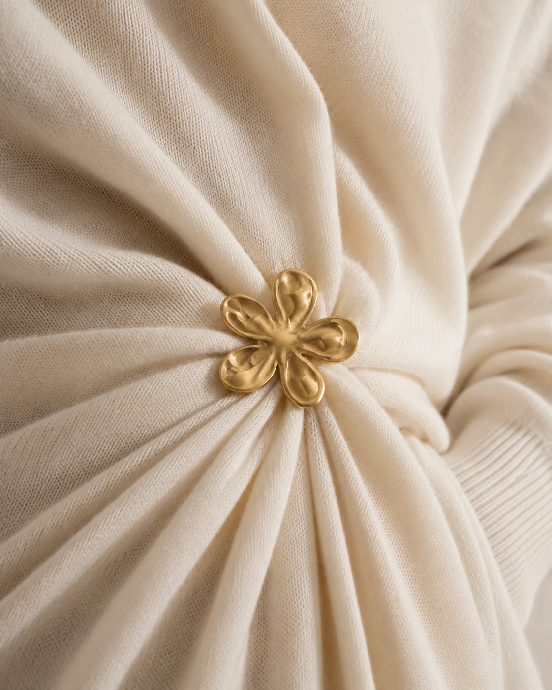 FLORA BROCHE - GOLD