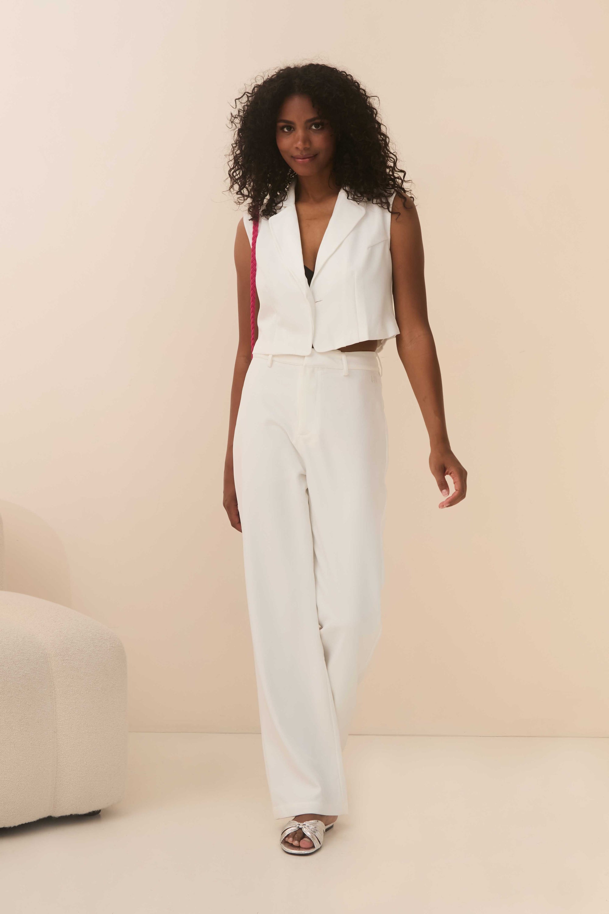DAILA PANTS - WHITE