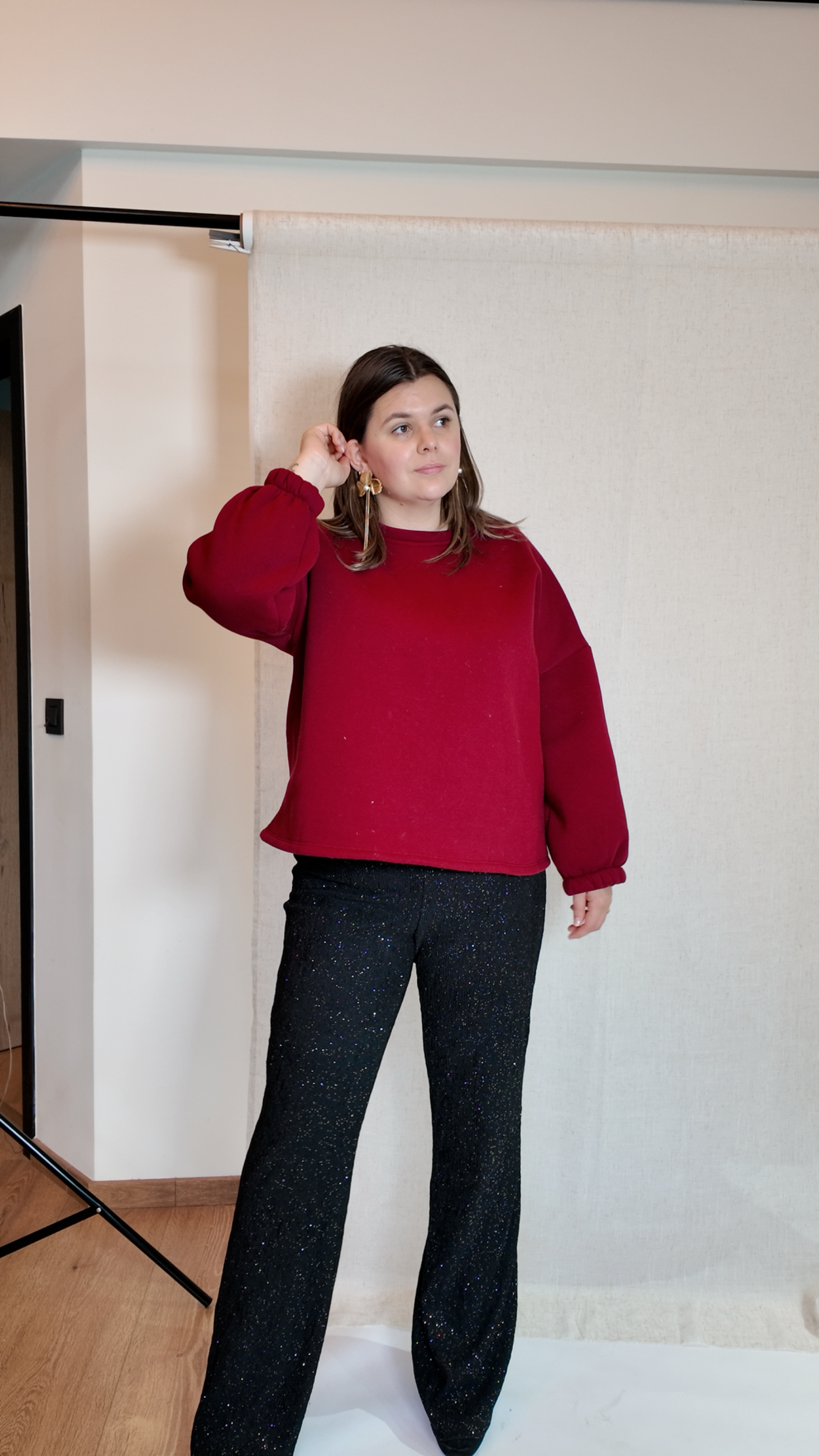 COPINE SWEATER - BURGUNDY