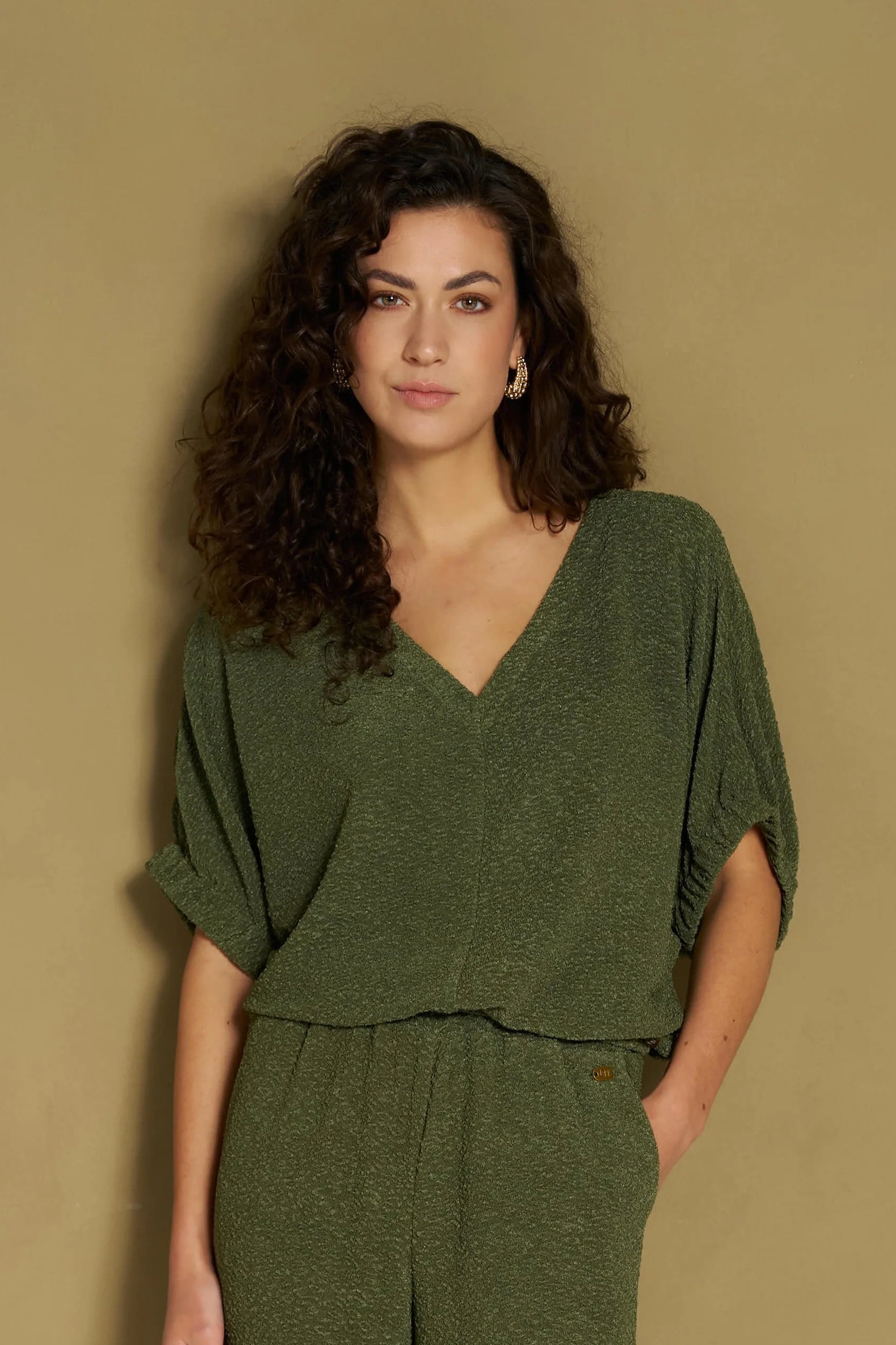 HIMA BLOUSE - GREEN