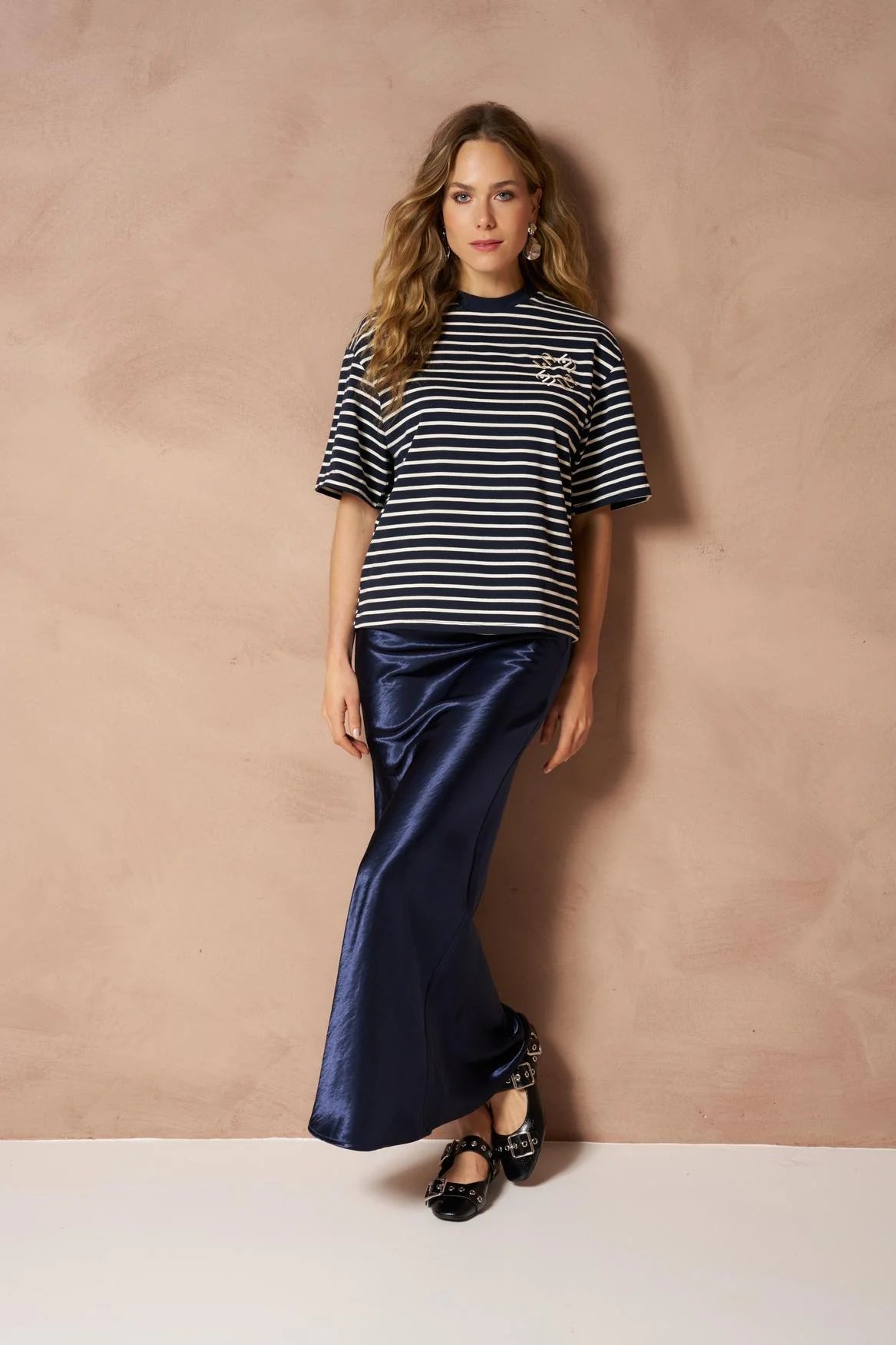 ISEL SATIN SKIRT