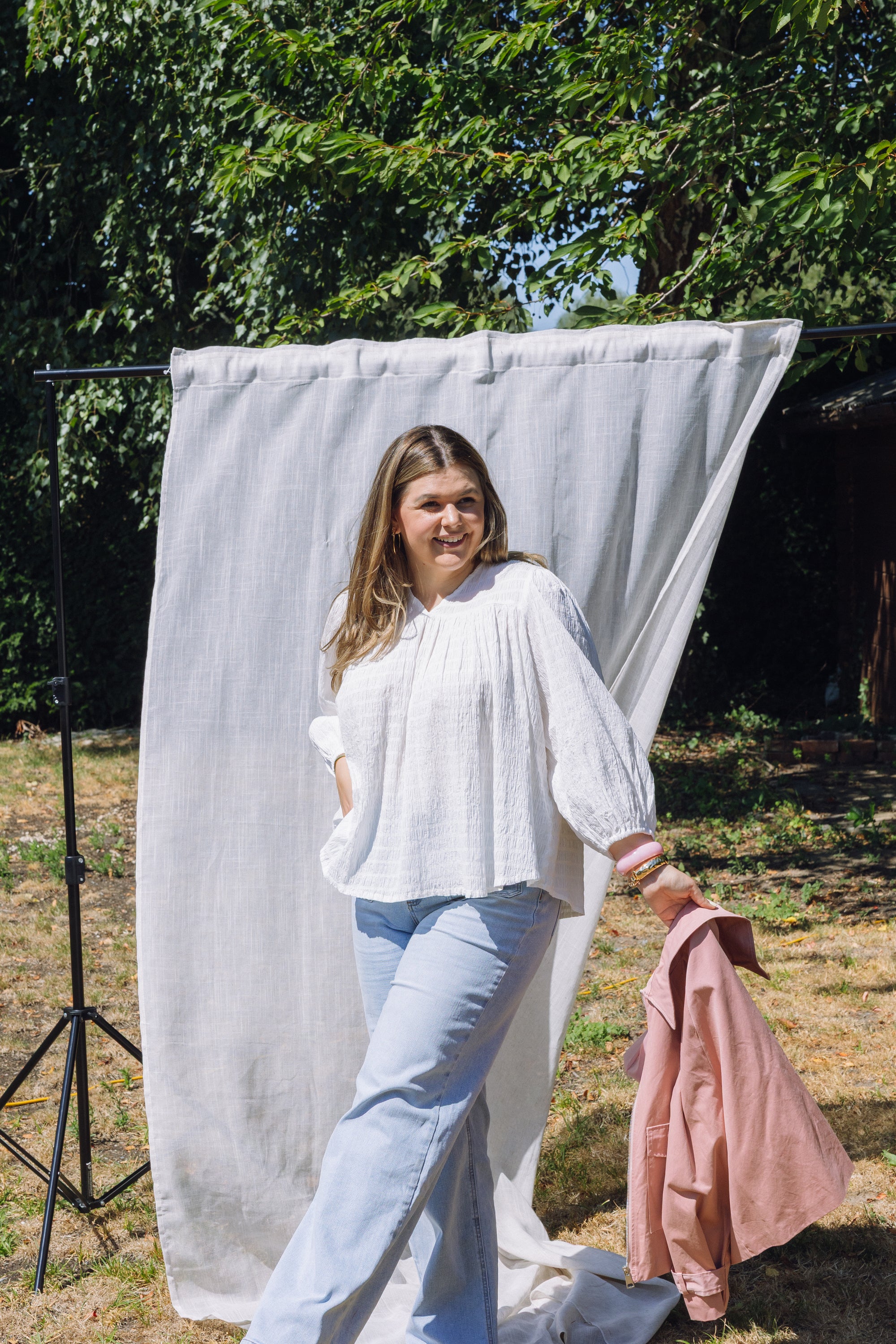 MISSIE BLOUSE - WHITE