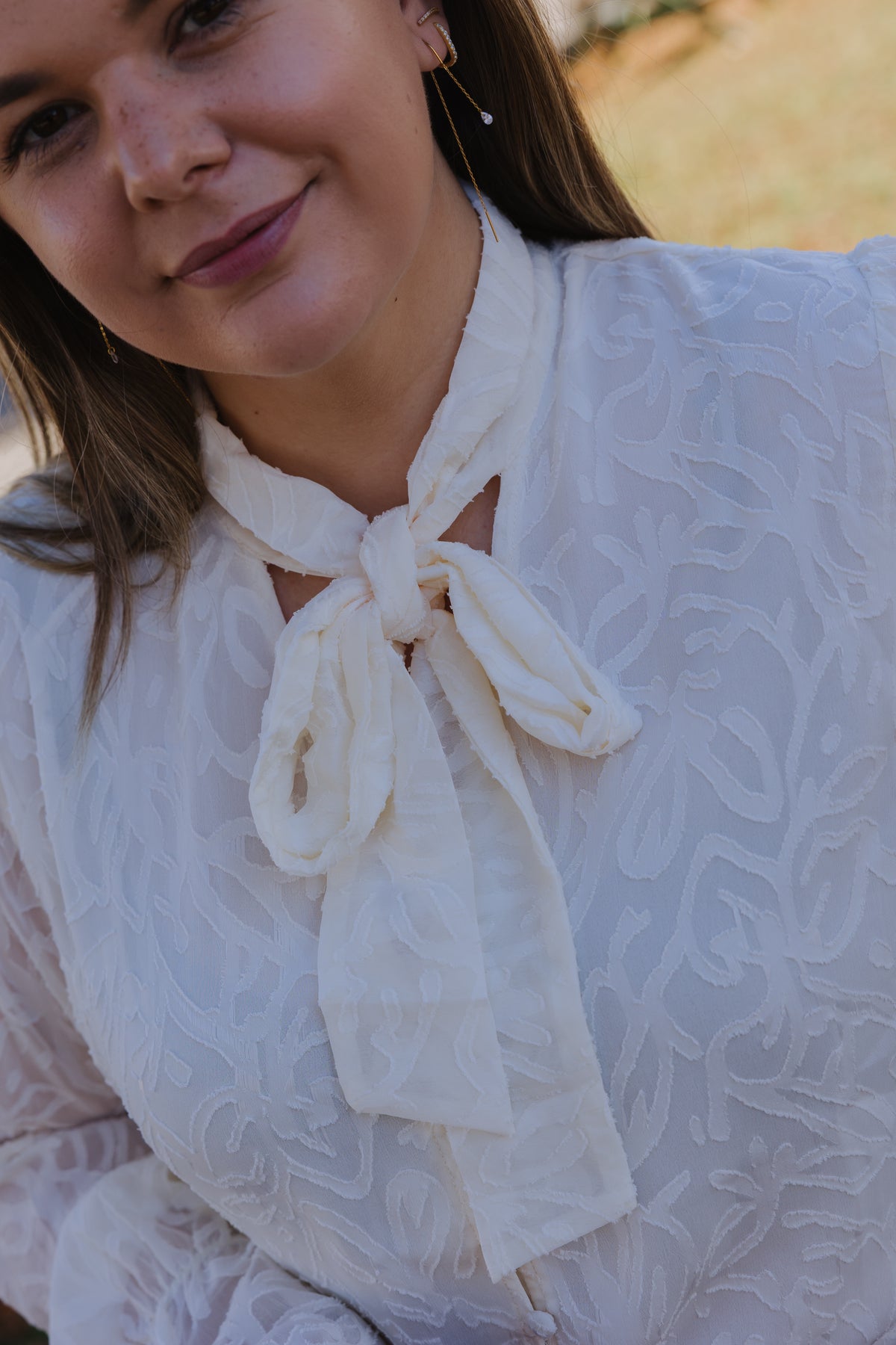 JETT BLOUSE - OFF WHITE