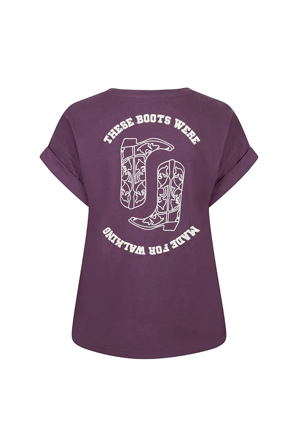 COWBOY SHIRT - PURPLE