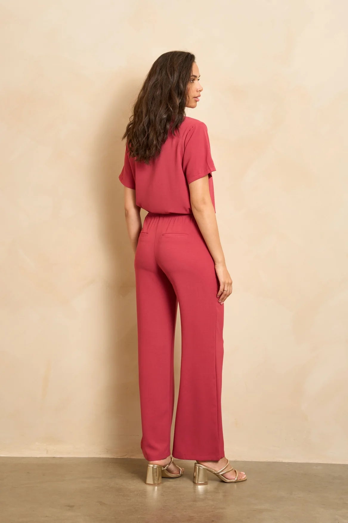 ZELLIE BLOUSE - RED