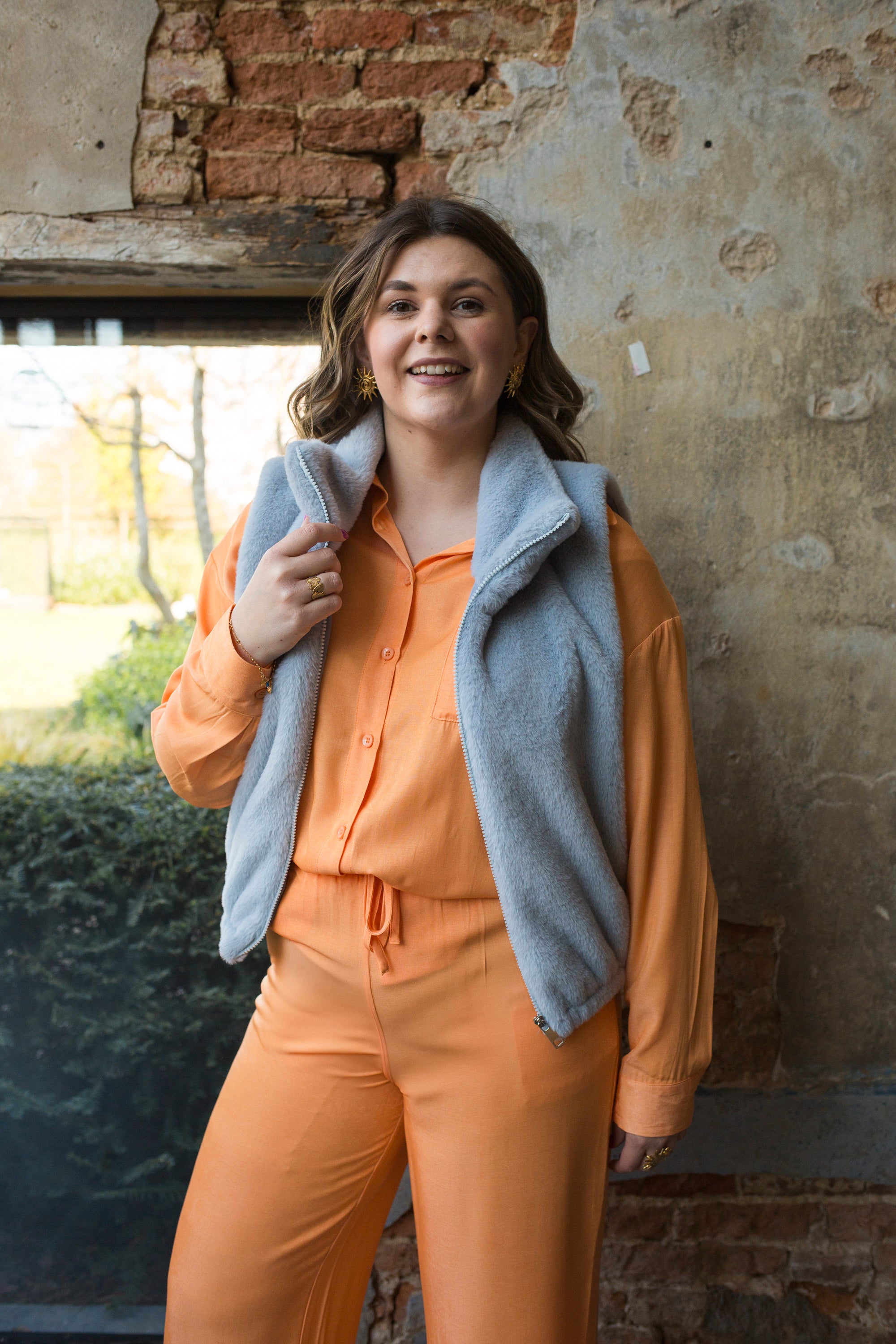 BOBBIE JACKET - LIGHT GREY