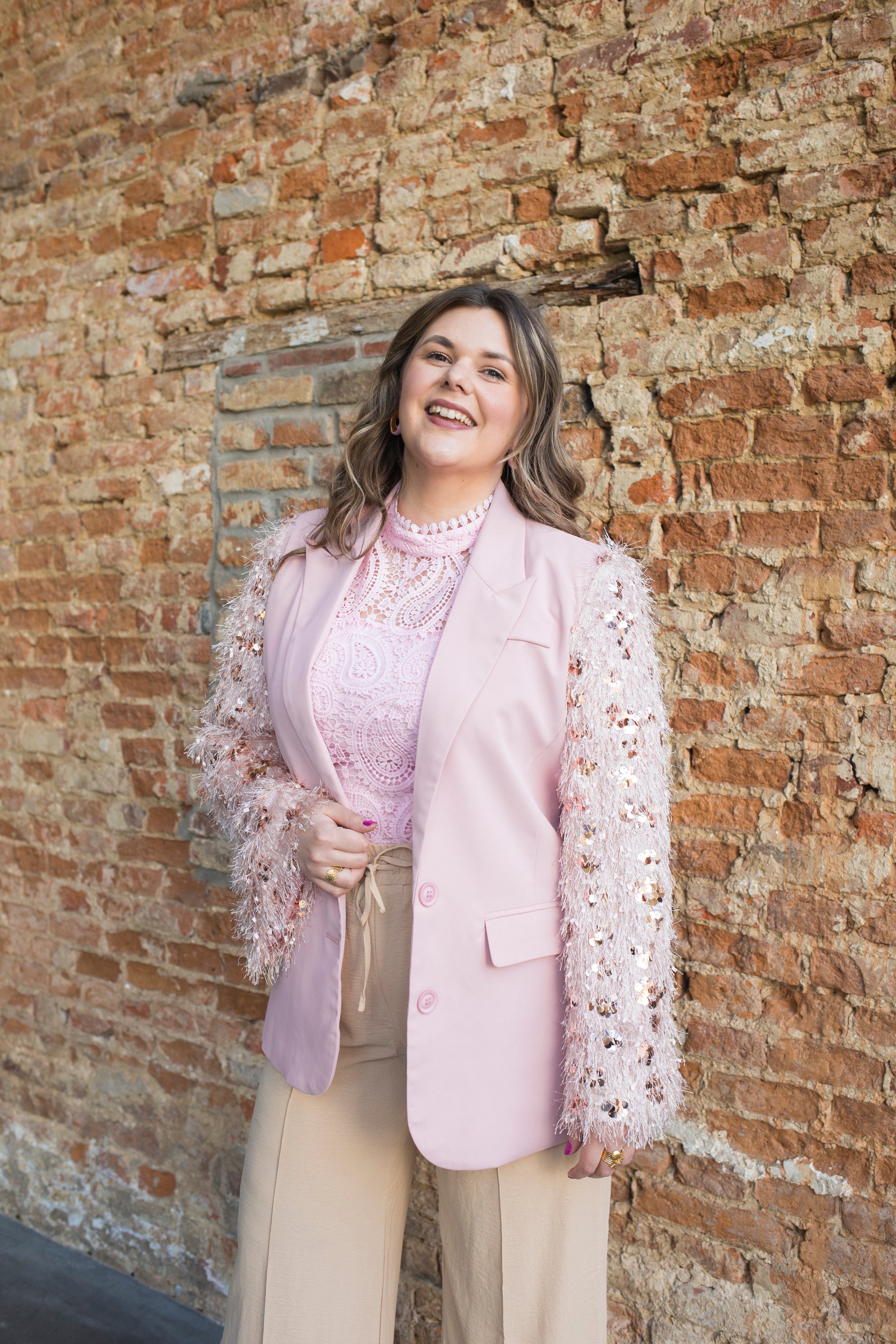 LUCY BLAZER - PINK