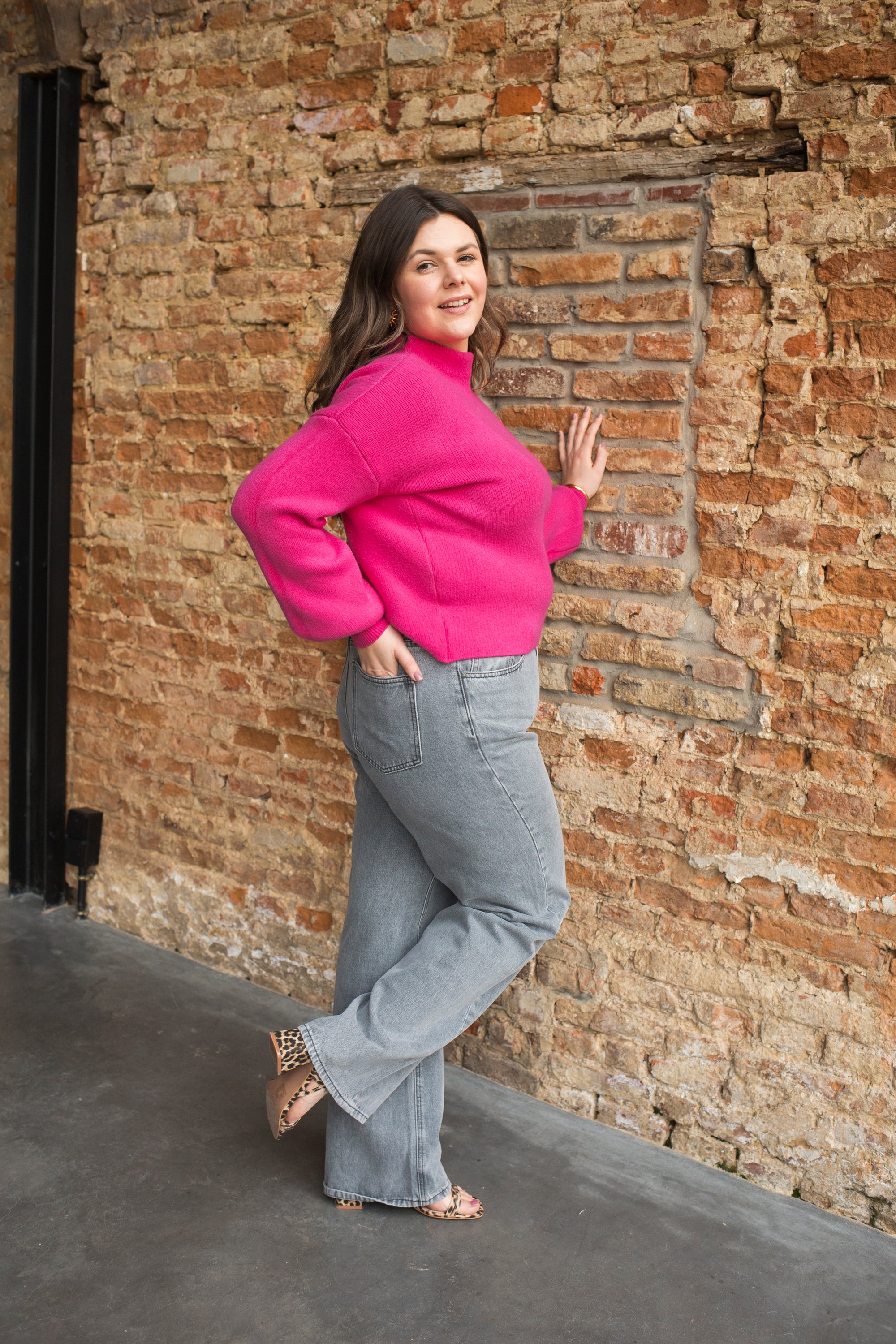 MANON KNIT - HOT PINK