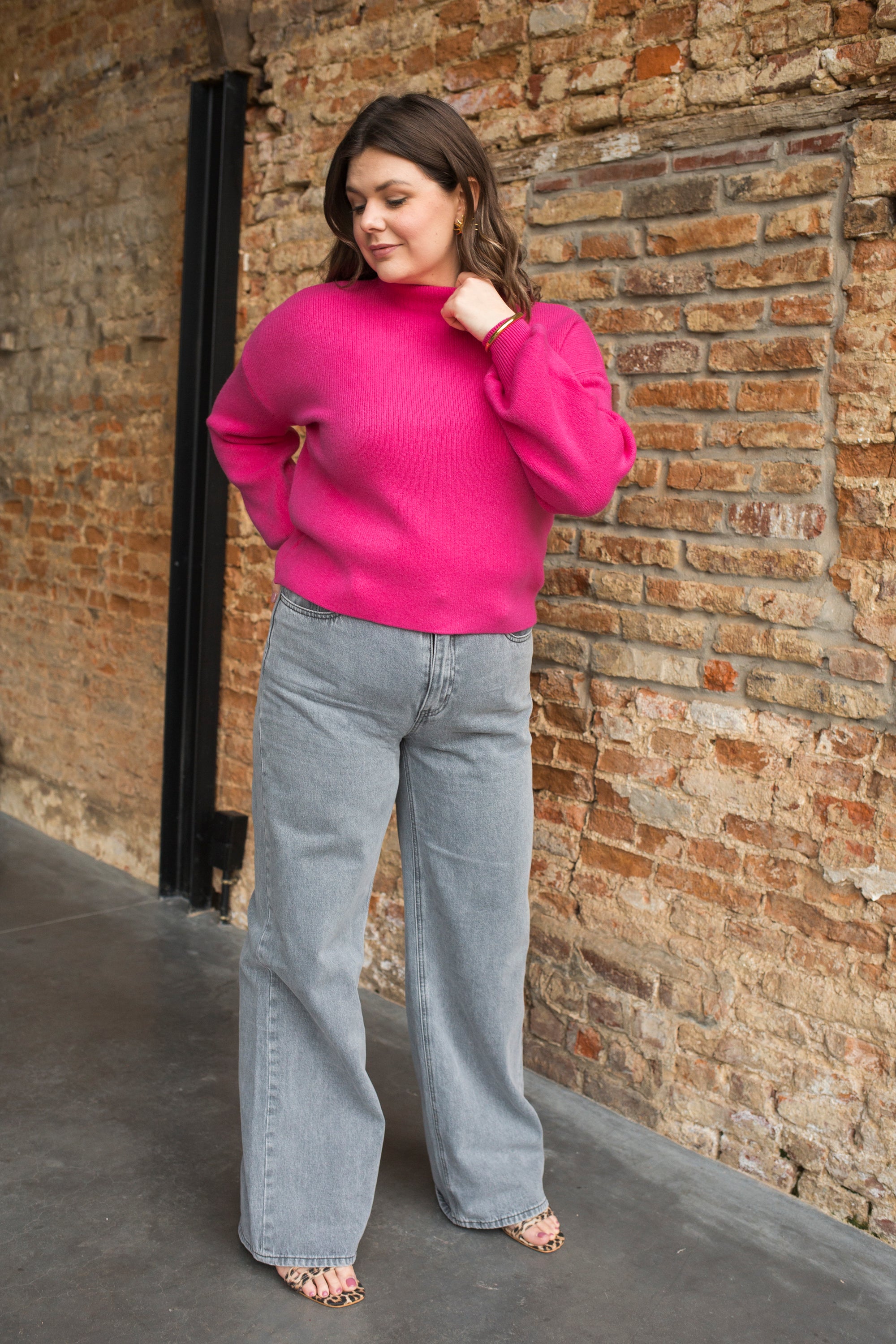 MANON KNIT - HOT PINK