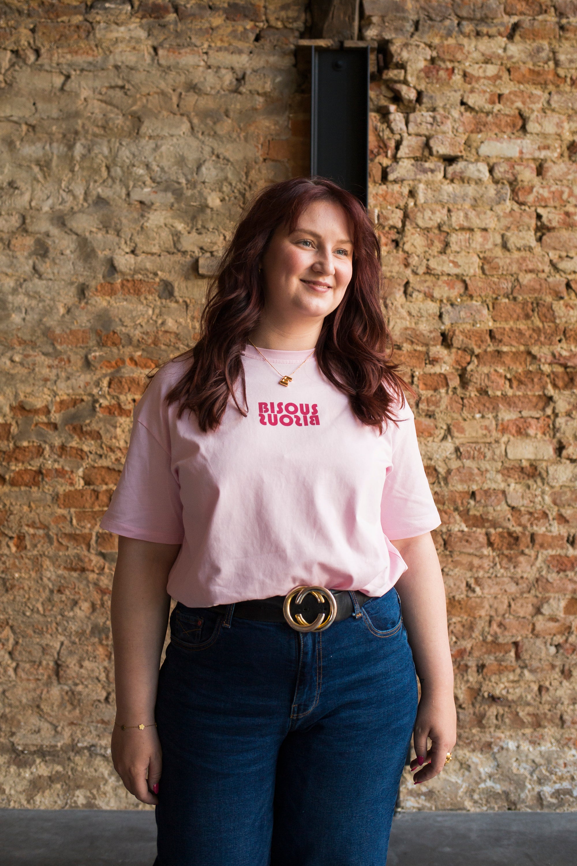 BISOUS SHIRT - PINK