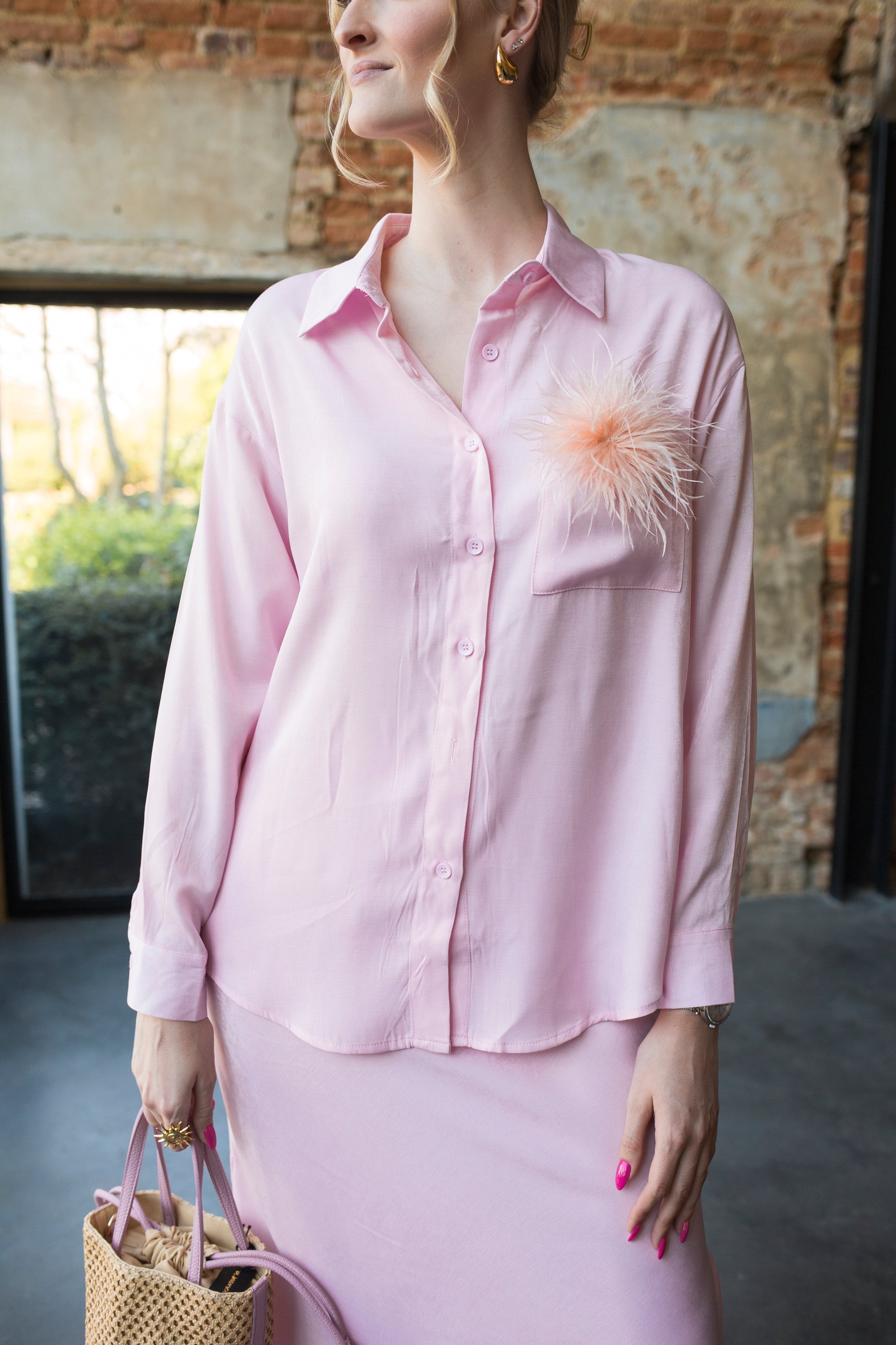 FLORINE BLOUSE - PINK