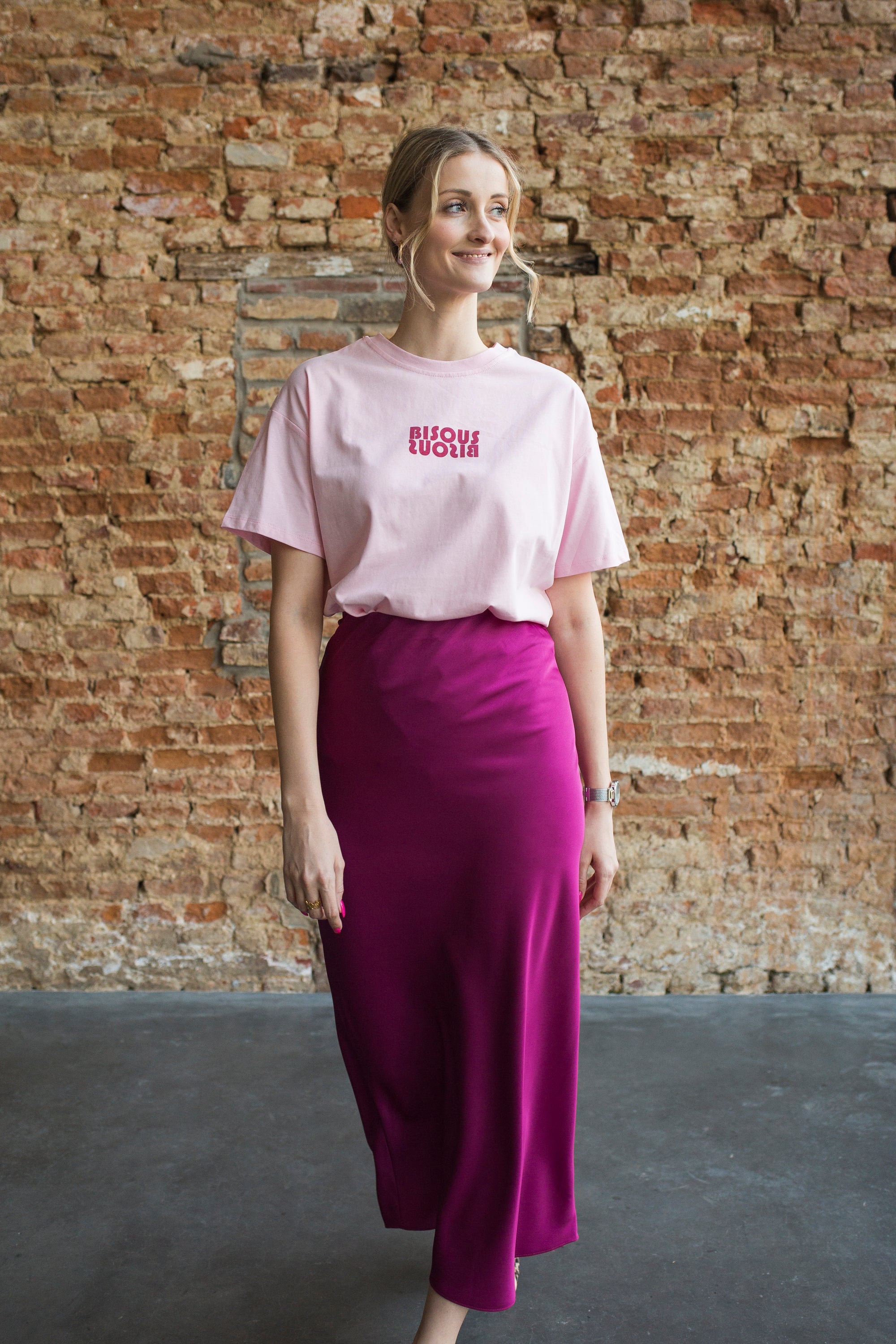 BISOUS SHIRT - PINK